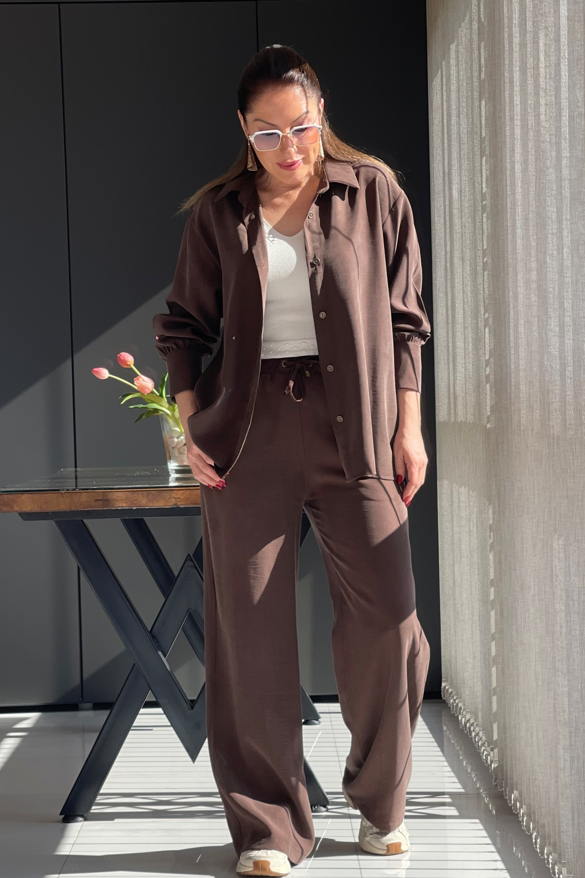 Barbour Kahve Takım