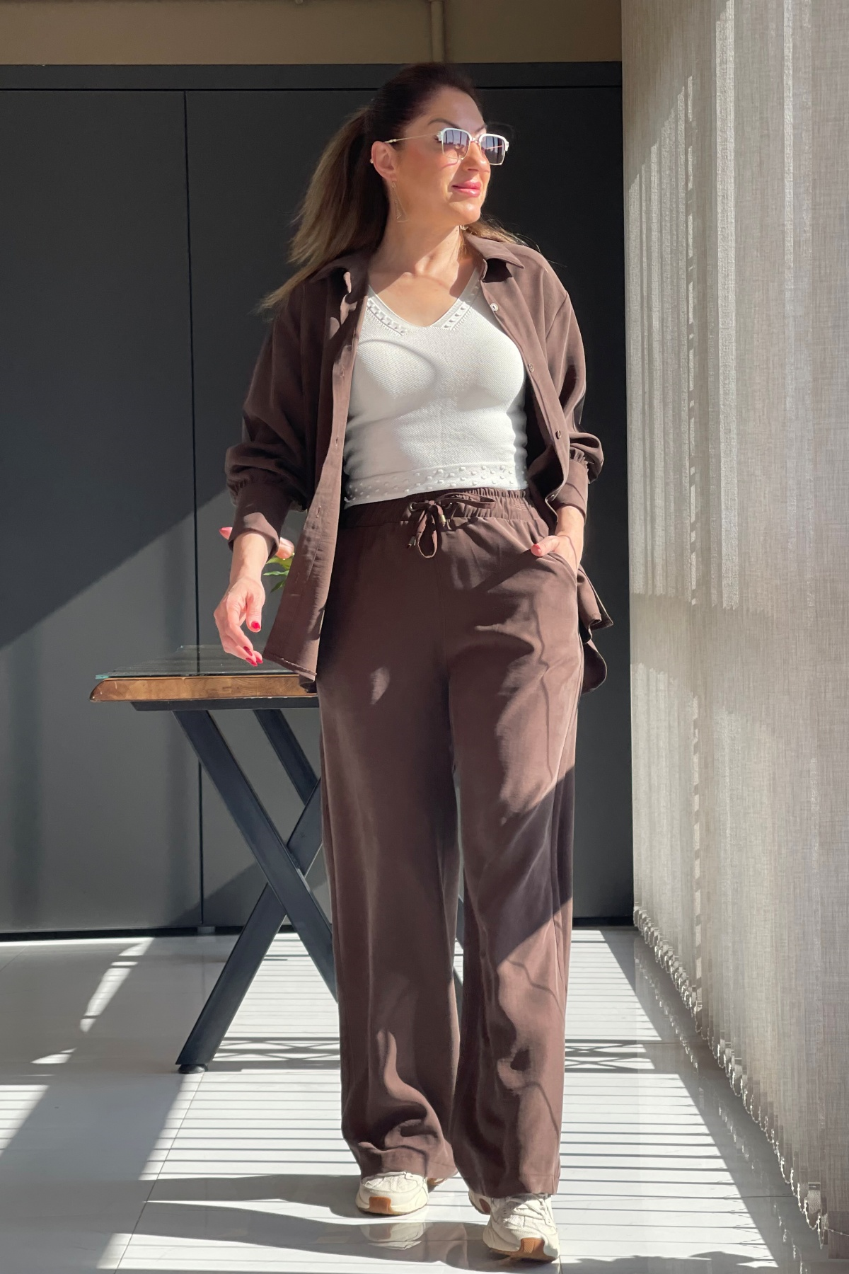 Barbour Kahve Takım