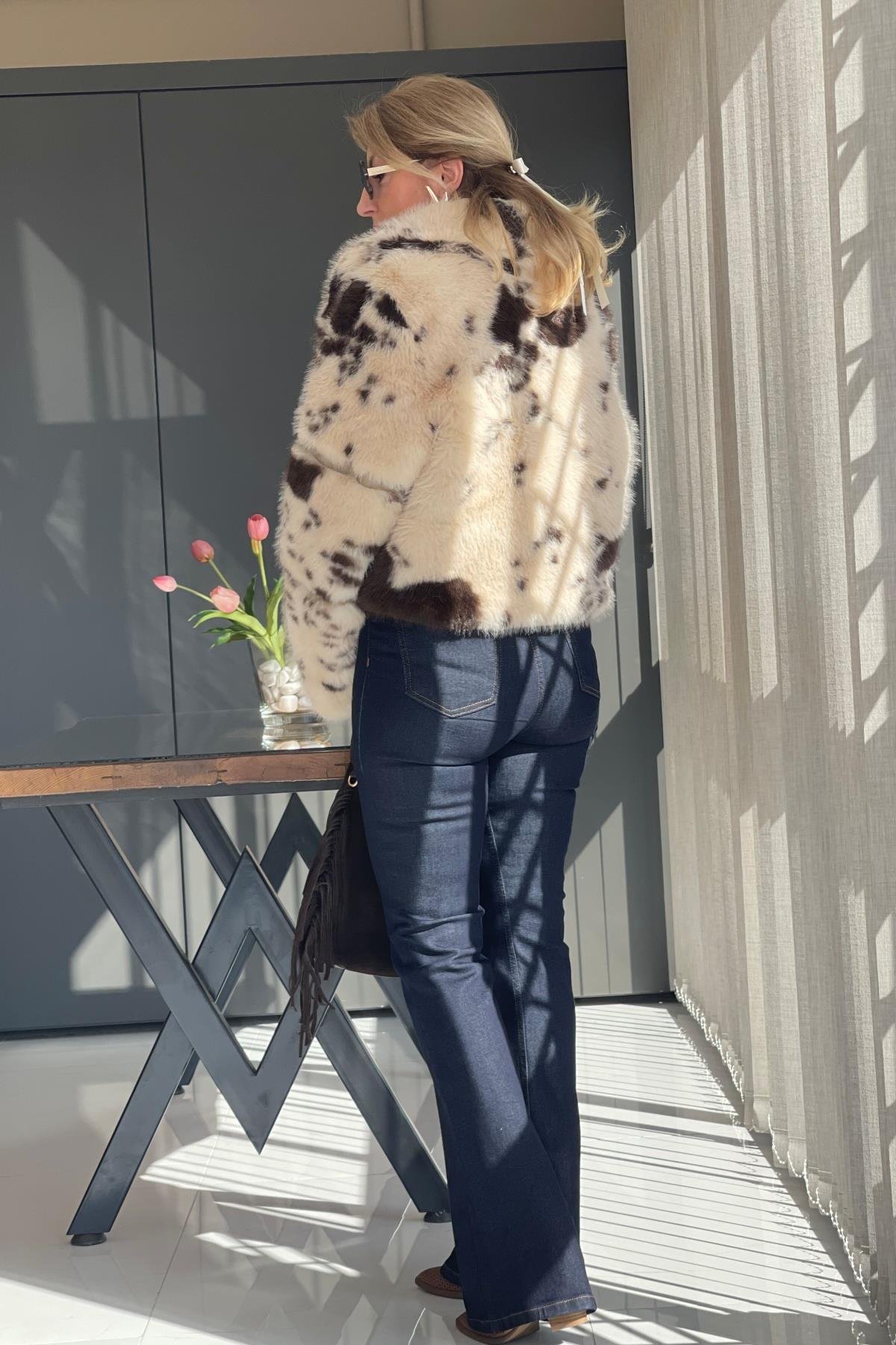 Batik Desen Bej Kürk
