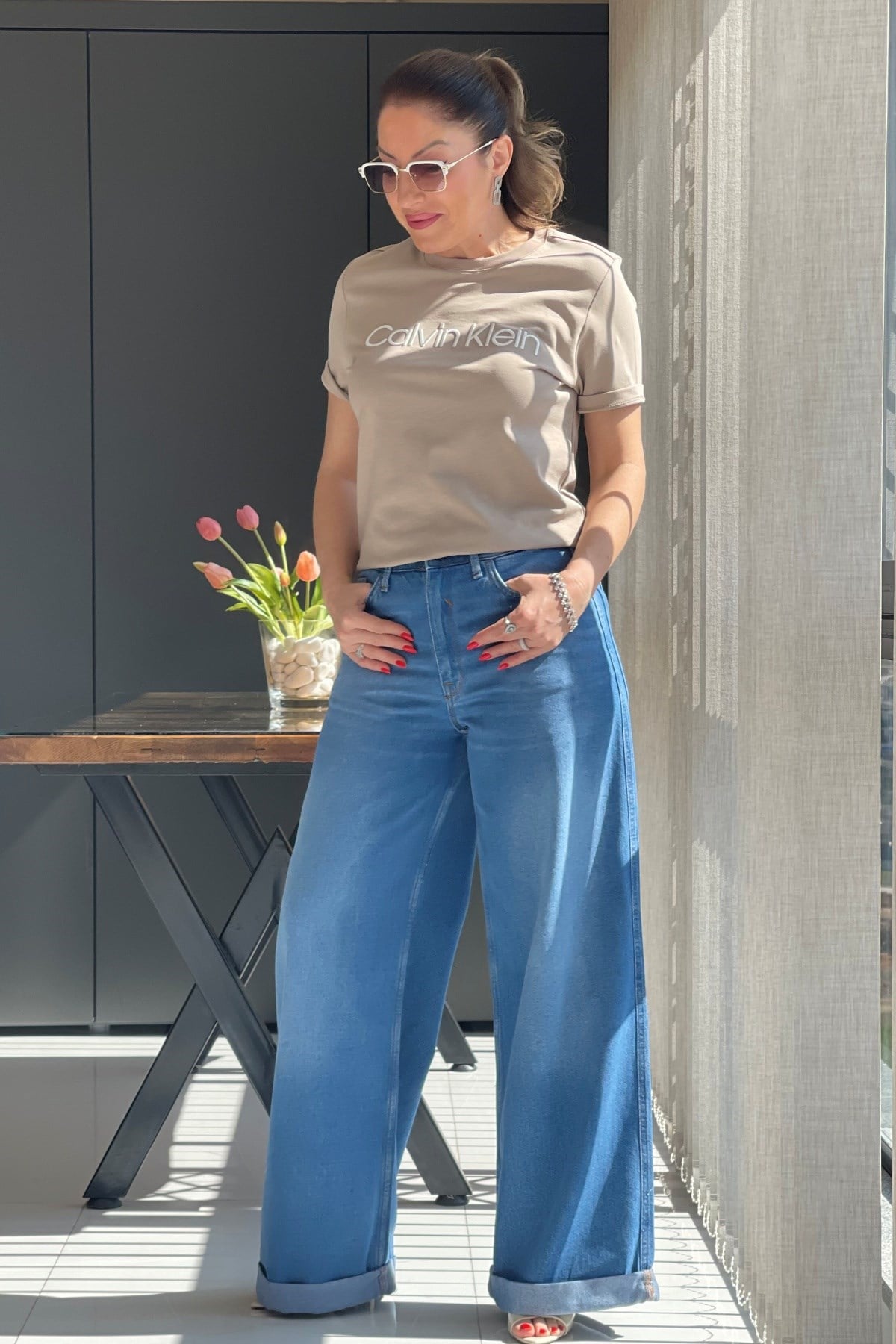 Duble Paça Detay Jean