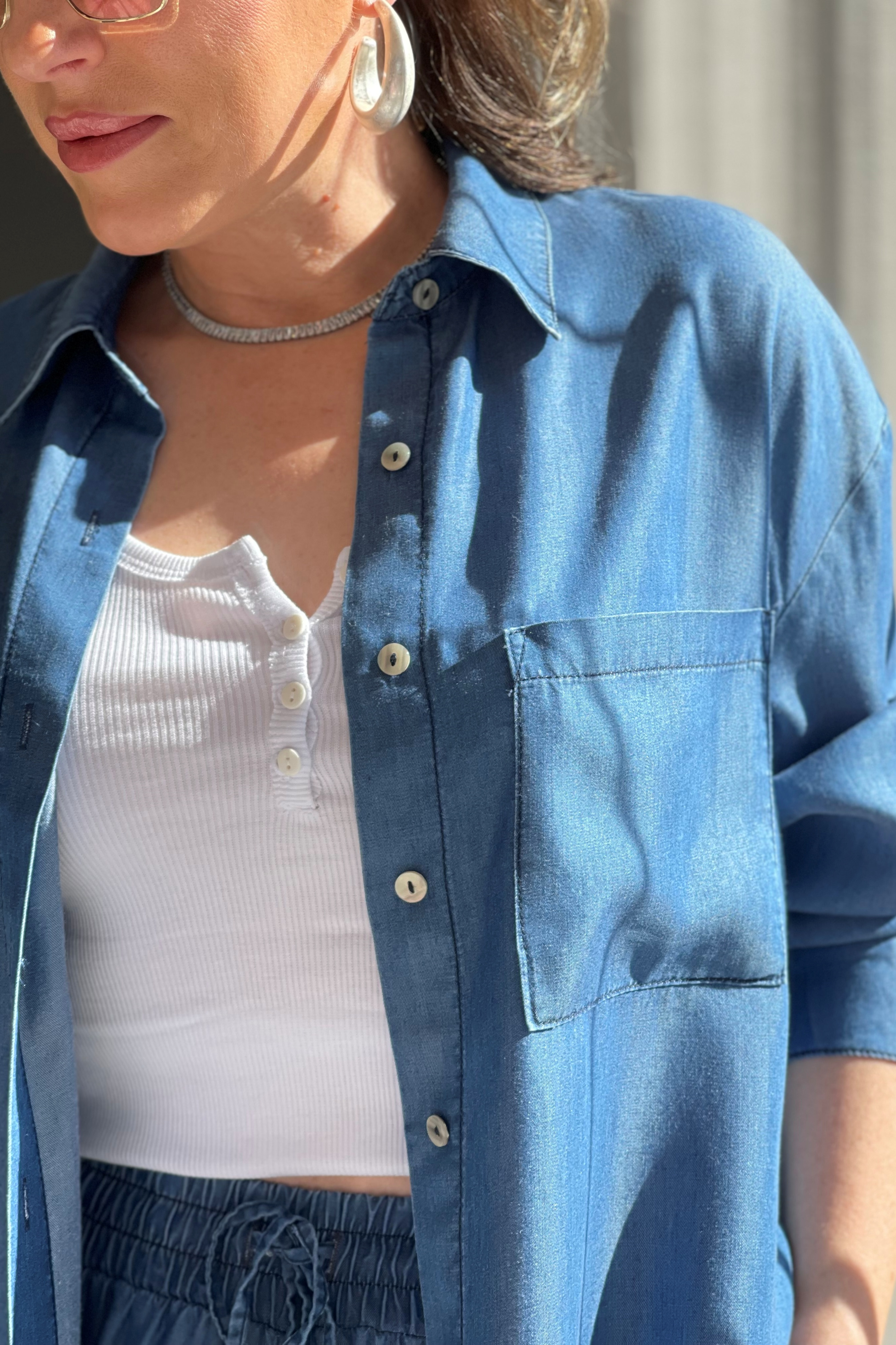 Gömlek Pantolon Denim Takım