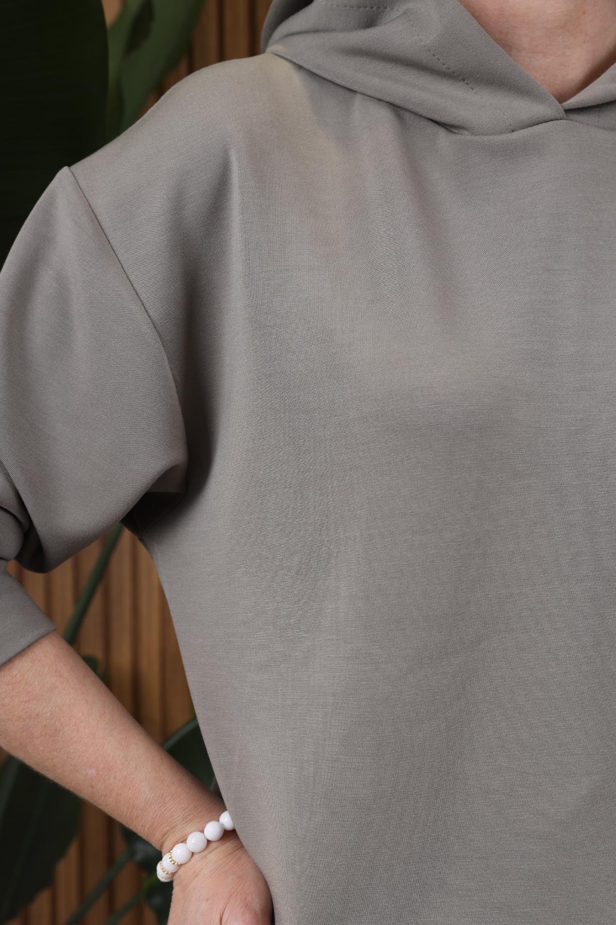 Haki Sweat Pantolon Eşorfman Takım