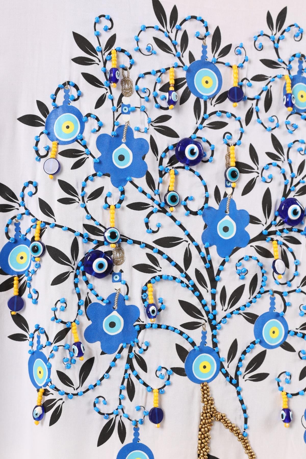 Hayat Ağacı Desen Kimono