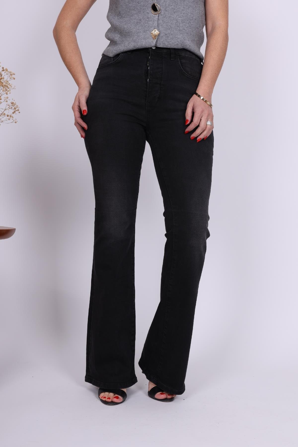İspanyol Paça Füme Jean