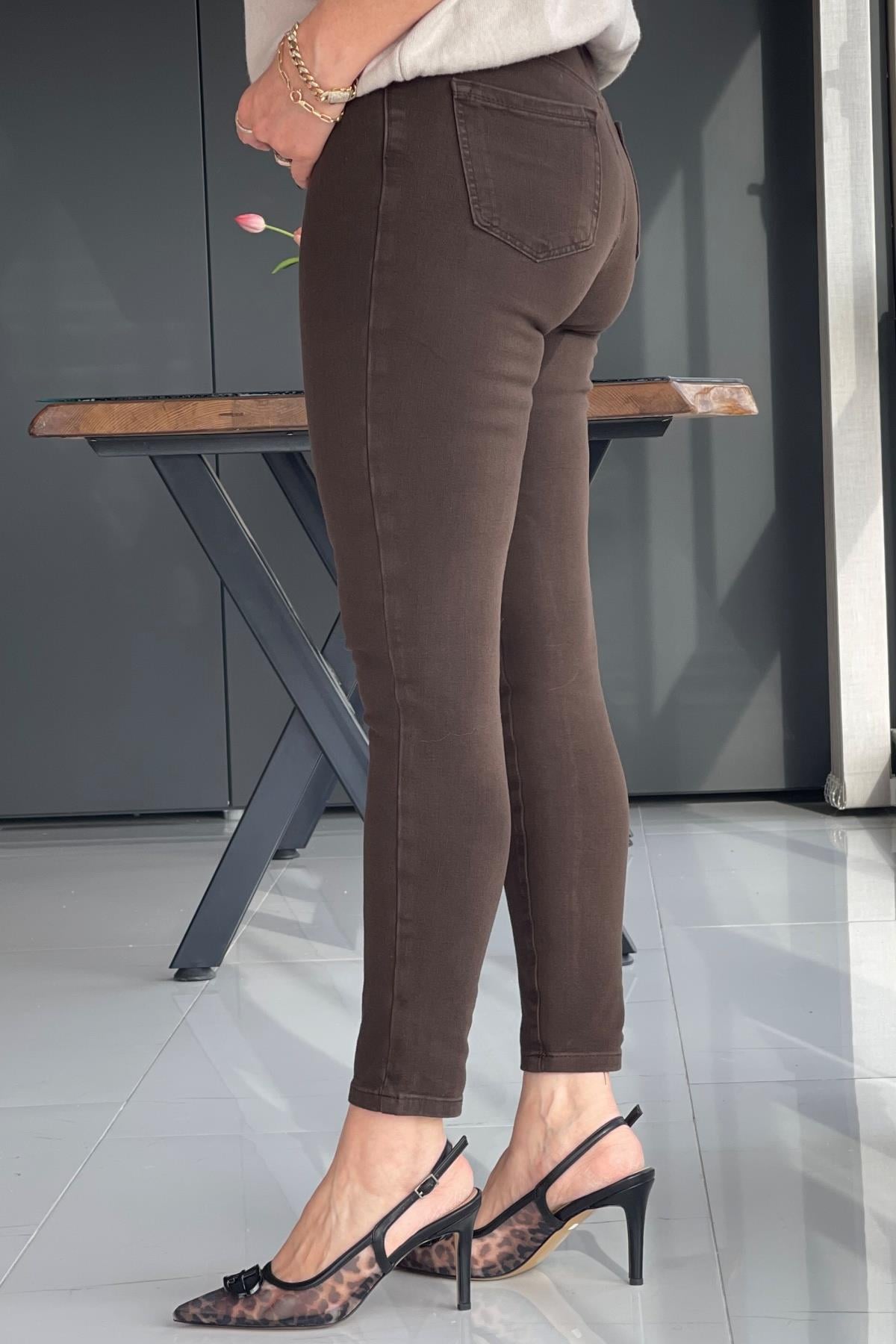 Kahve Skinyy Jean