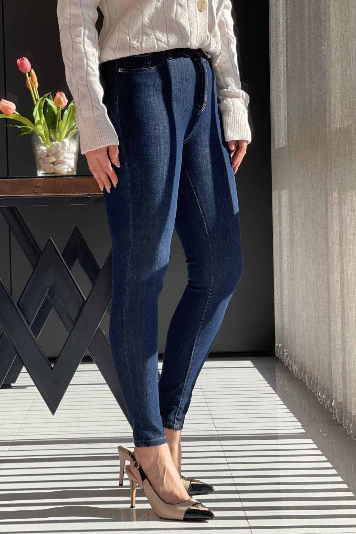 Lacivert Skinyy Jean