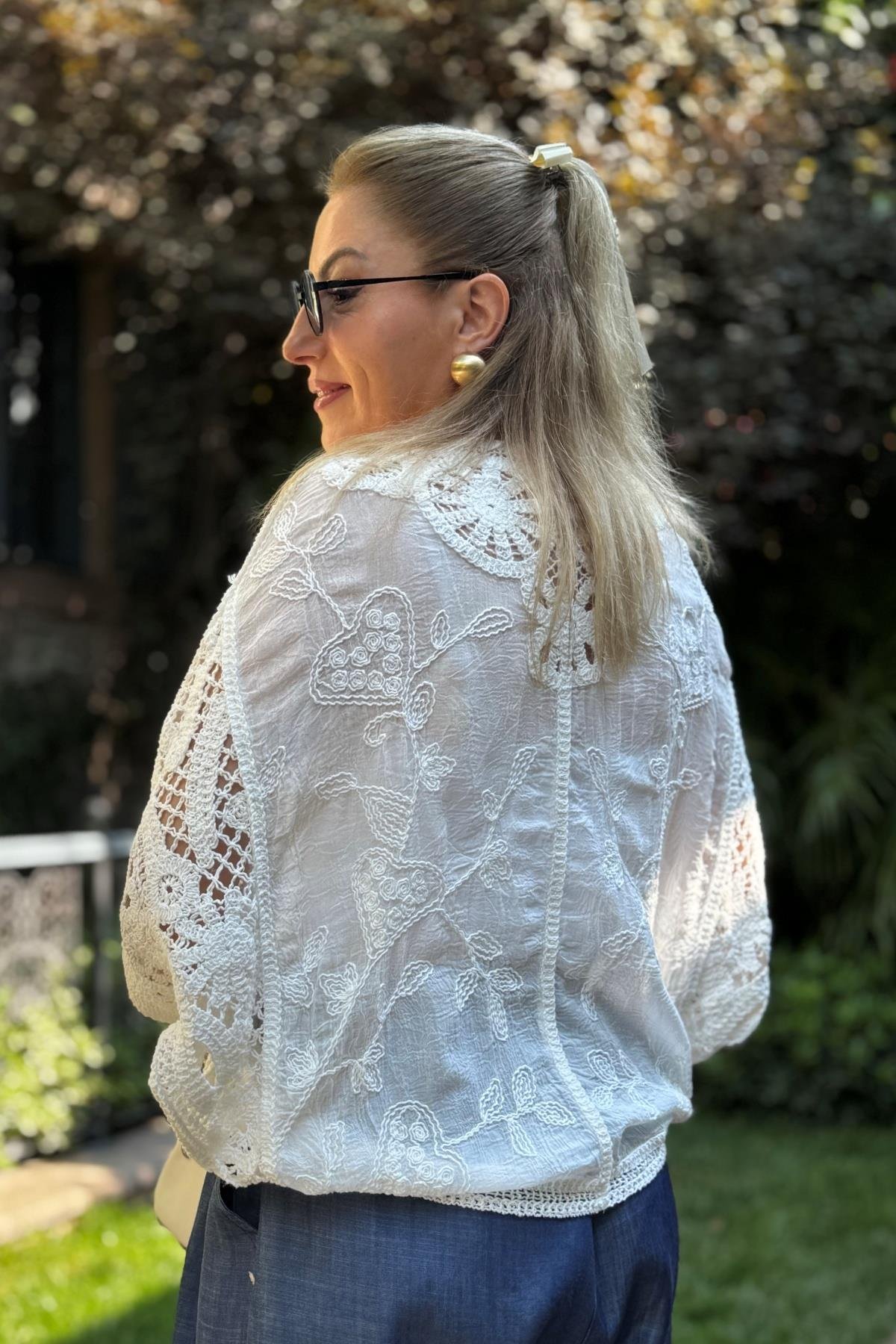 Mekik İş Oversize Bolero