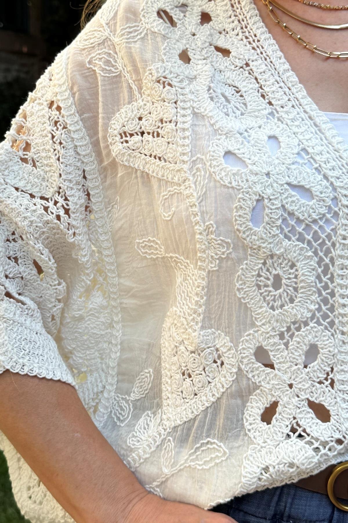 Mekik İş Oversize Bolero