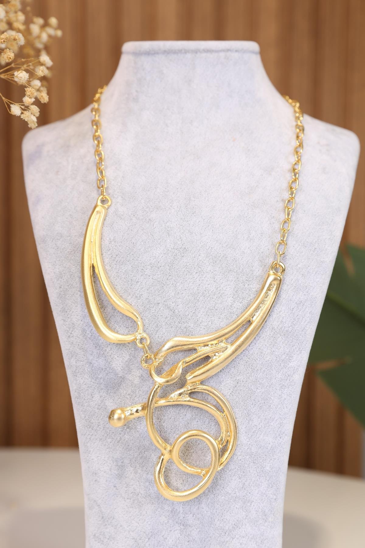 Nota Model Gold Kolye