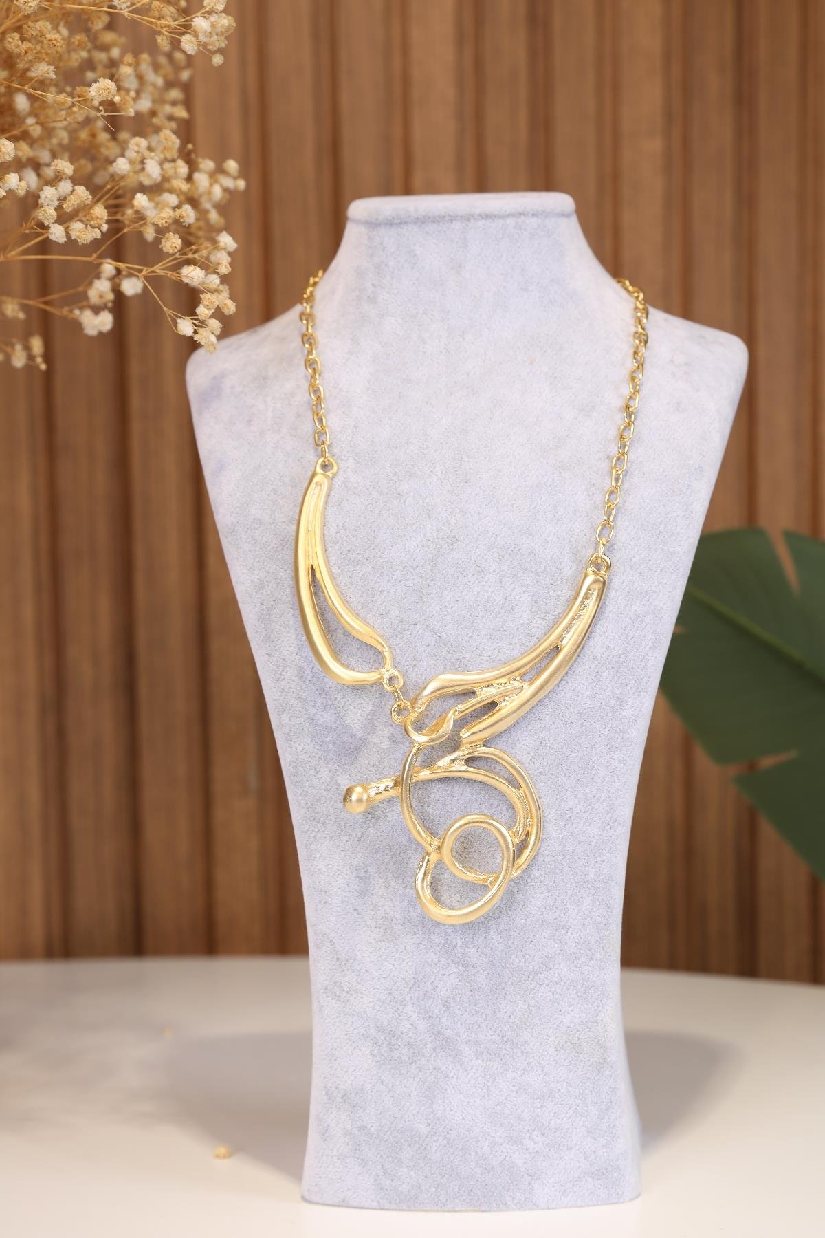 Nota Model Gold Kolye