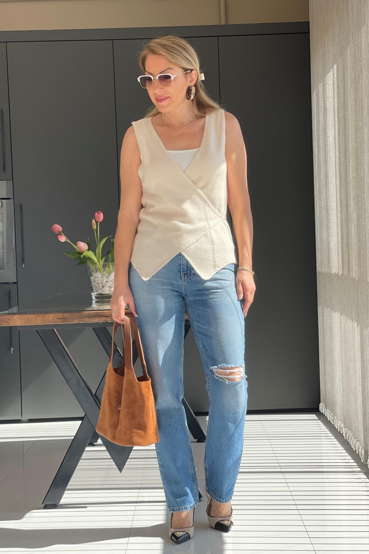 Orj Marka Diz Detay Jean