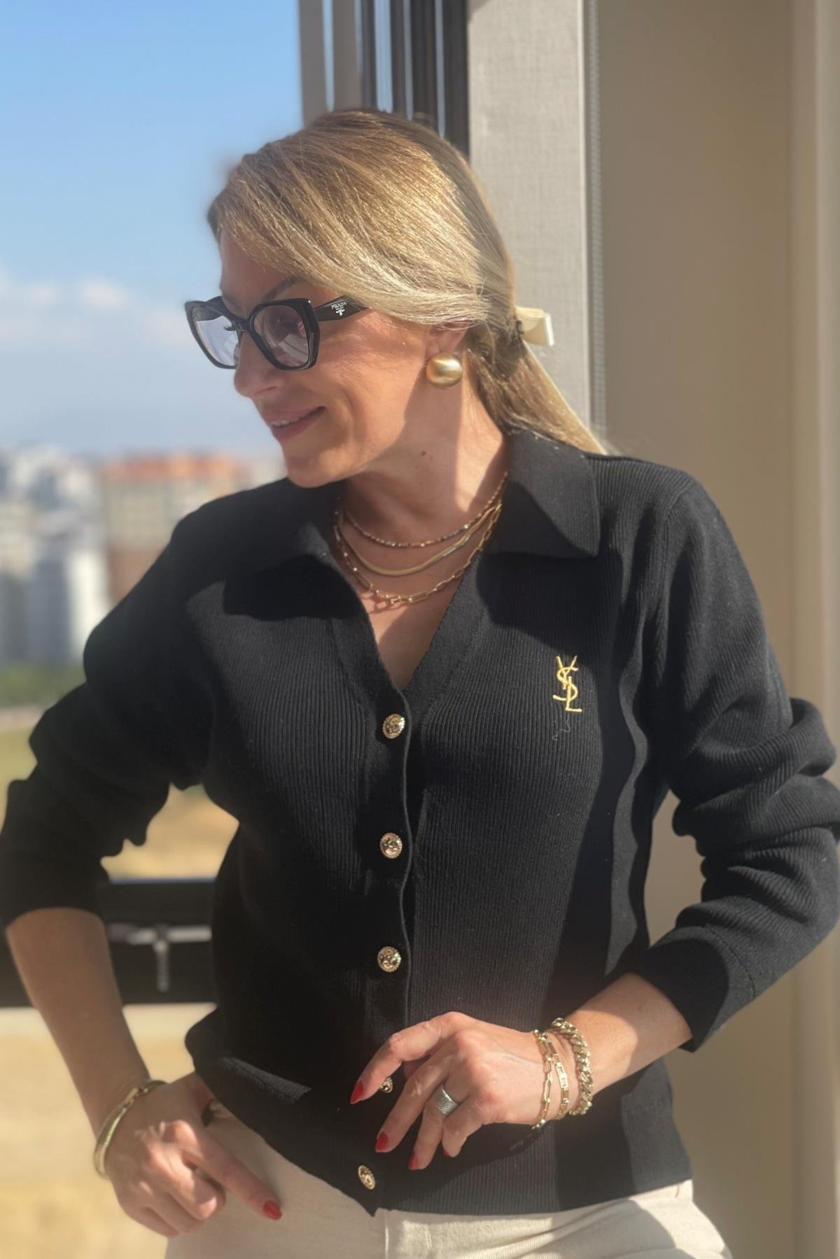 Orj Marka Siyah Hırka