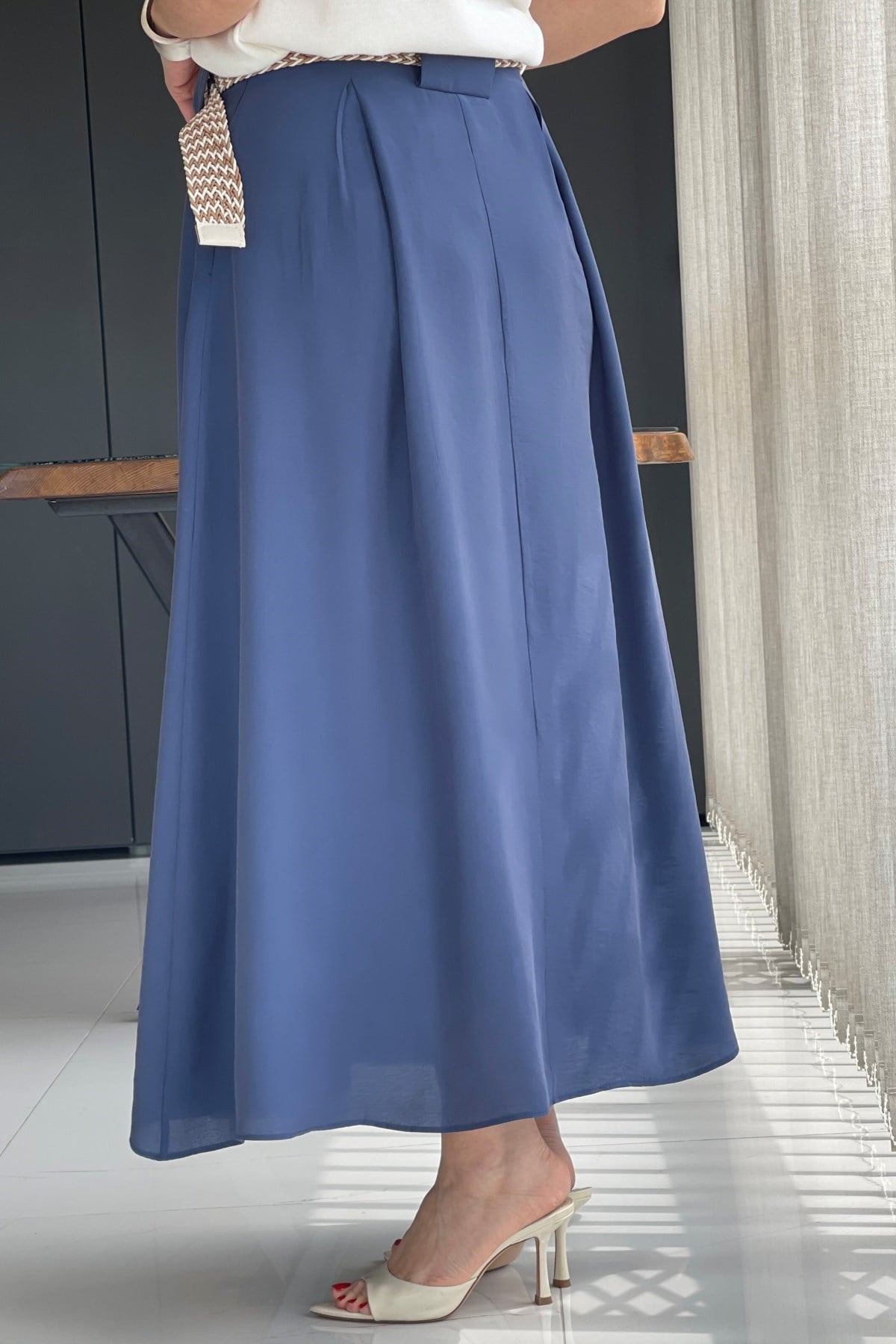 Pile Detay Tencel Etek