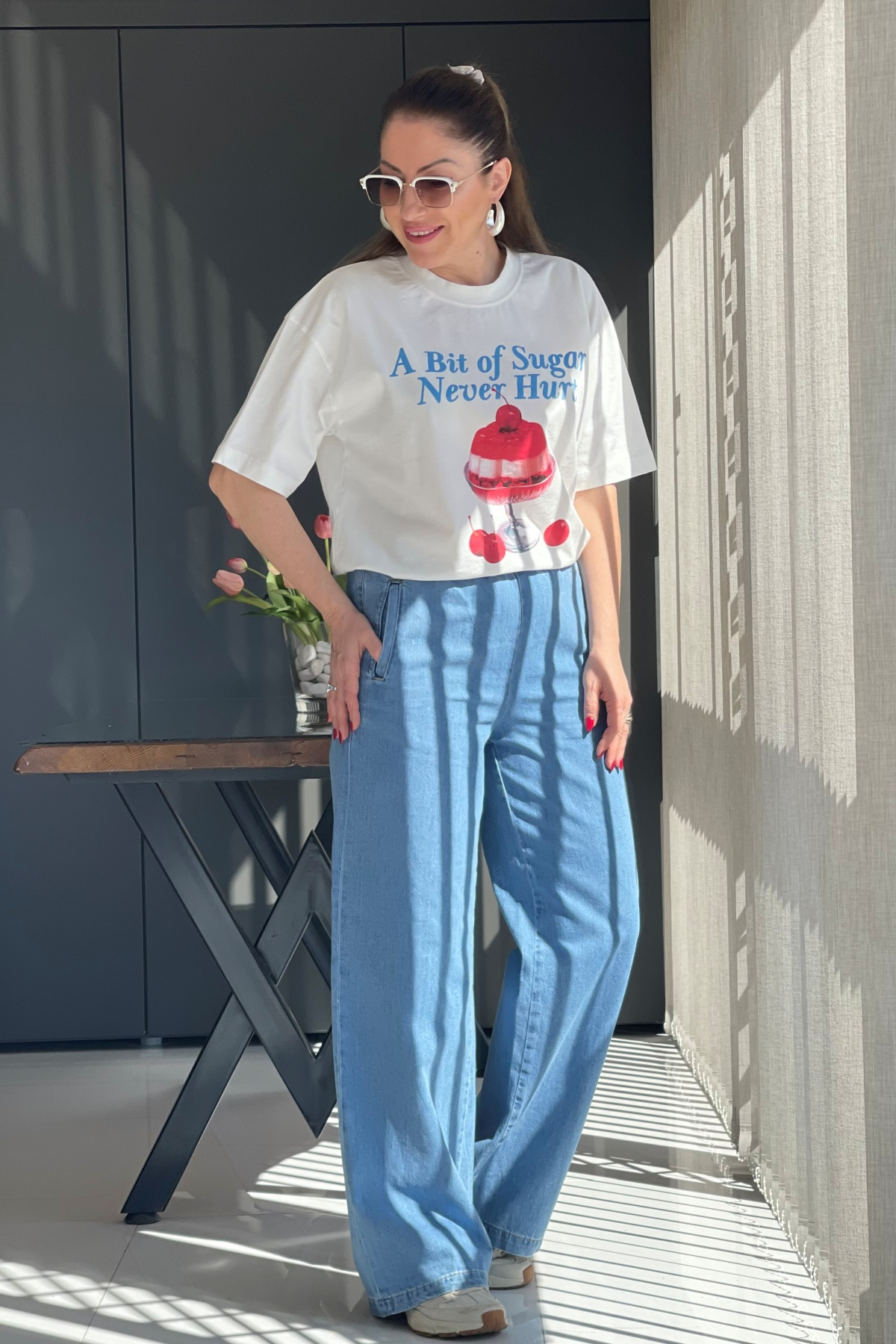 Sugar Baskı T-shırt