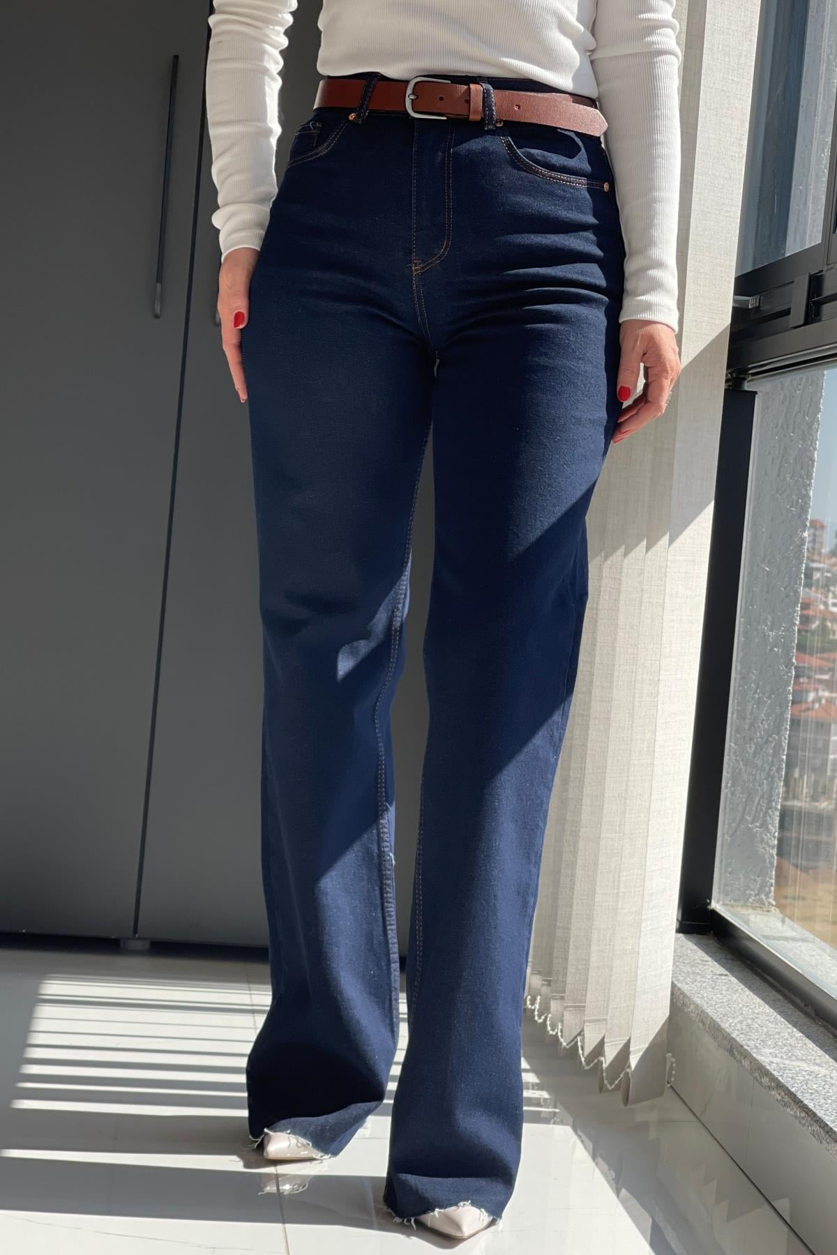 ZR Lacivert Boy Fit Jean