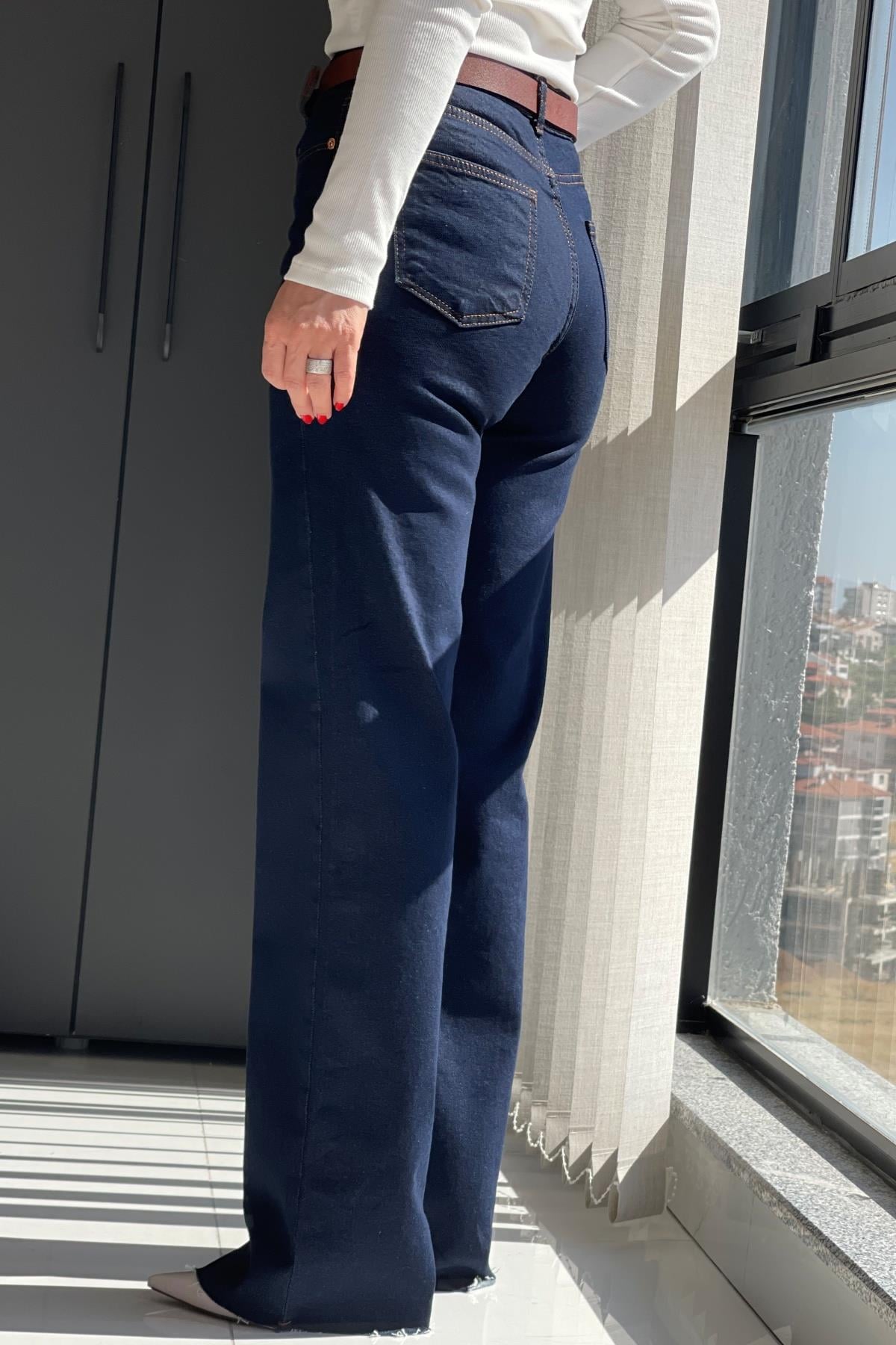 ZR Lacivert Boy Fit Jean