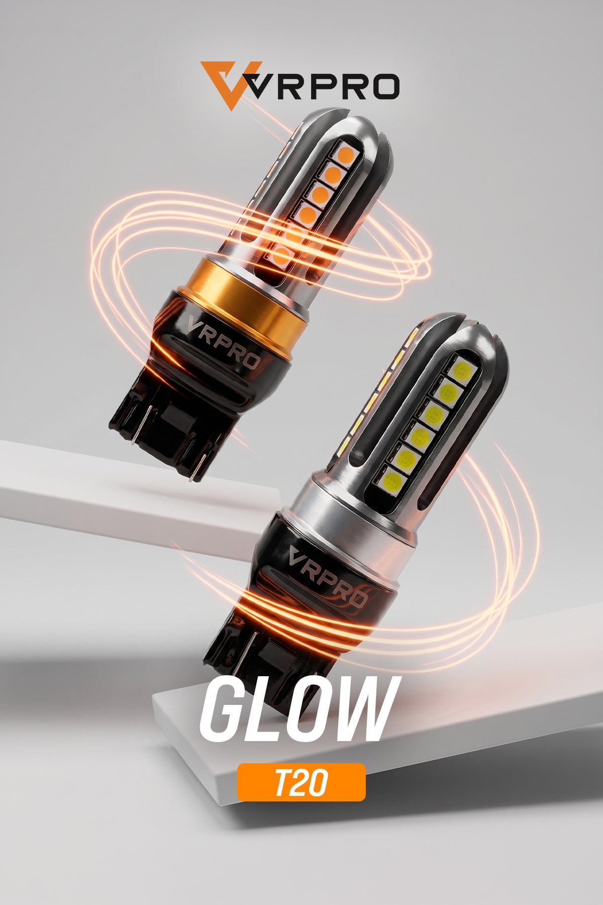 7443-24 LEDLİ GLOW TURUNCU