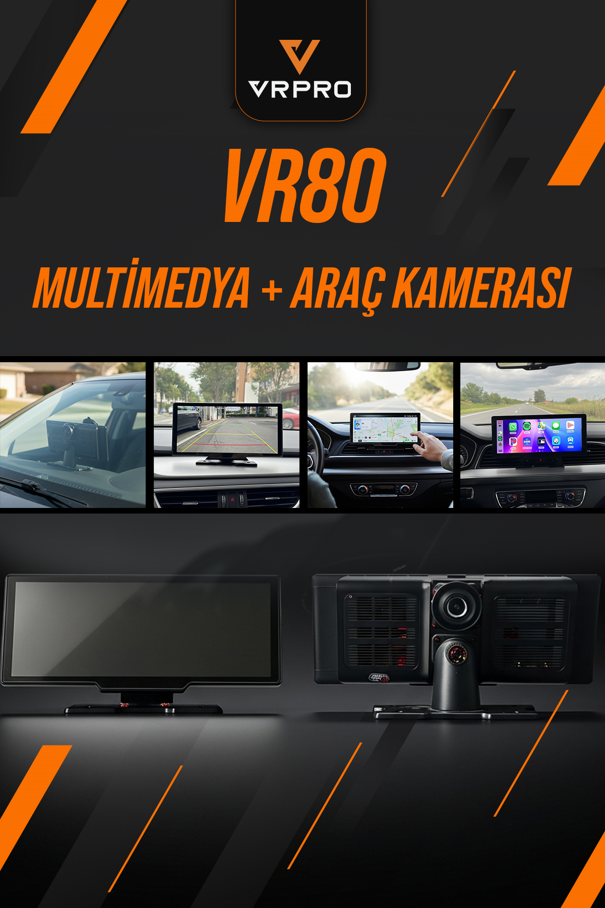 CARPLAY ARAÇ MULTİMEDYA OYNATICI-VR80