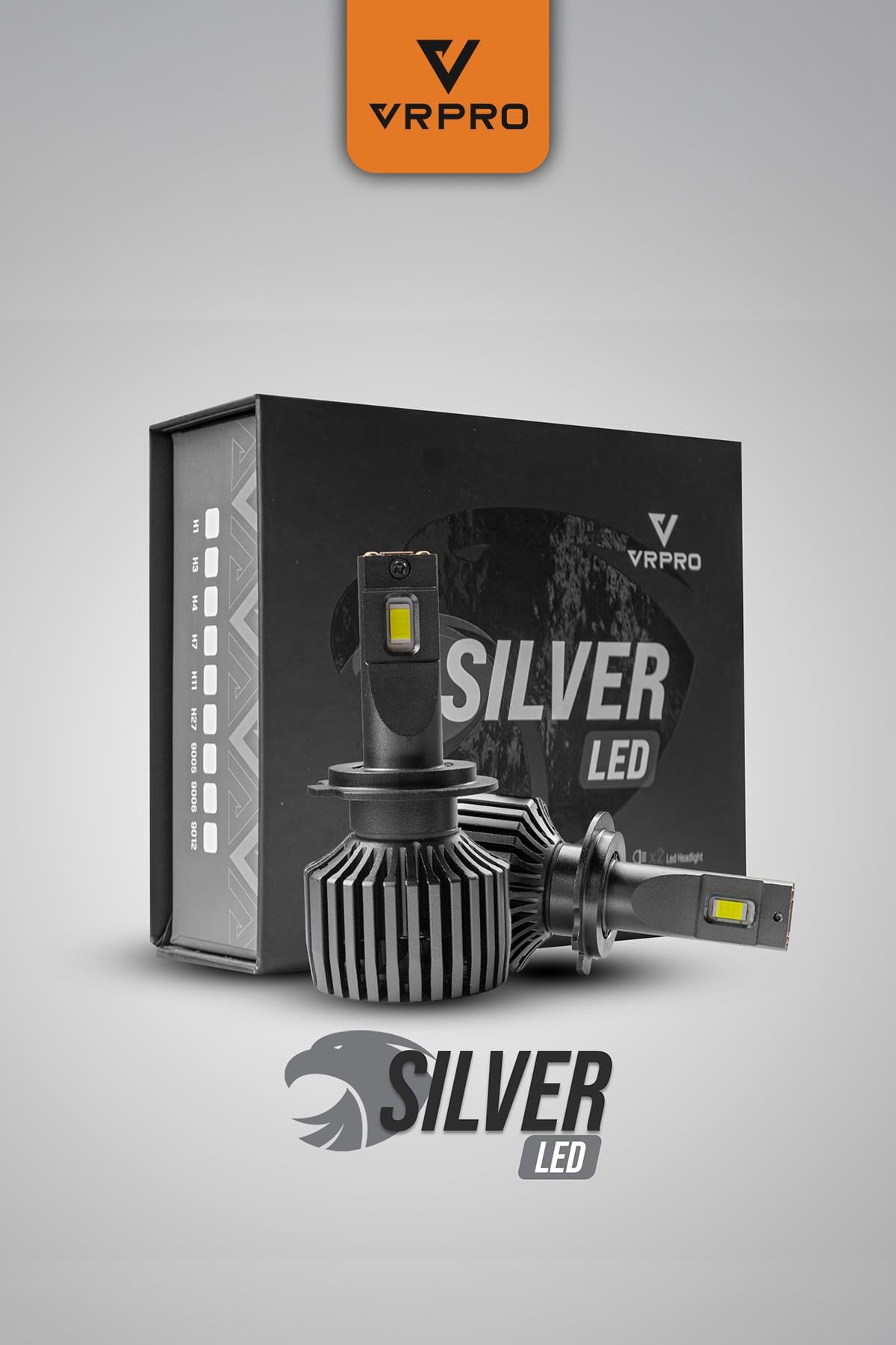 SILVER LED FAR AMPULÜ-H3