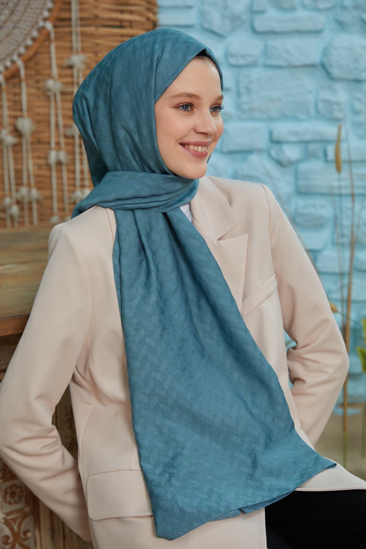 Freya Şal Serisi Mint YeşiliFreya7Şalland
