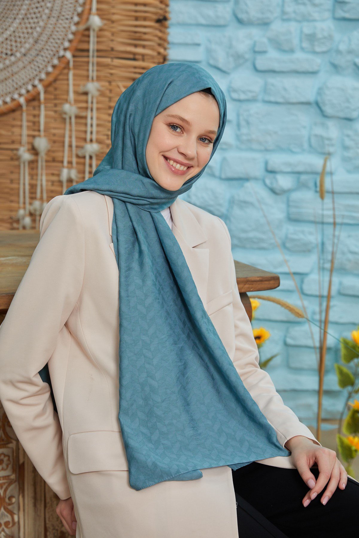 Freya Şal Serisi Mint YeşiliFreya7Şalland