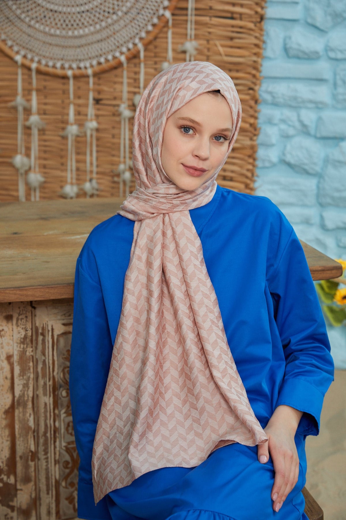 Freya Şal Serisi SomonFreya25Şalland