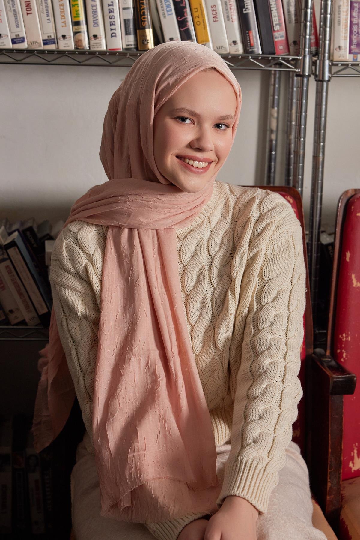 Şalland Bambu Şal ŞeftaliŞALLANDBAMBUKRAŞPAMUKŞAL10Şalland