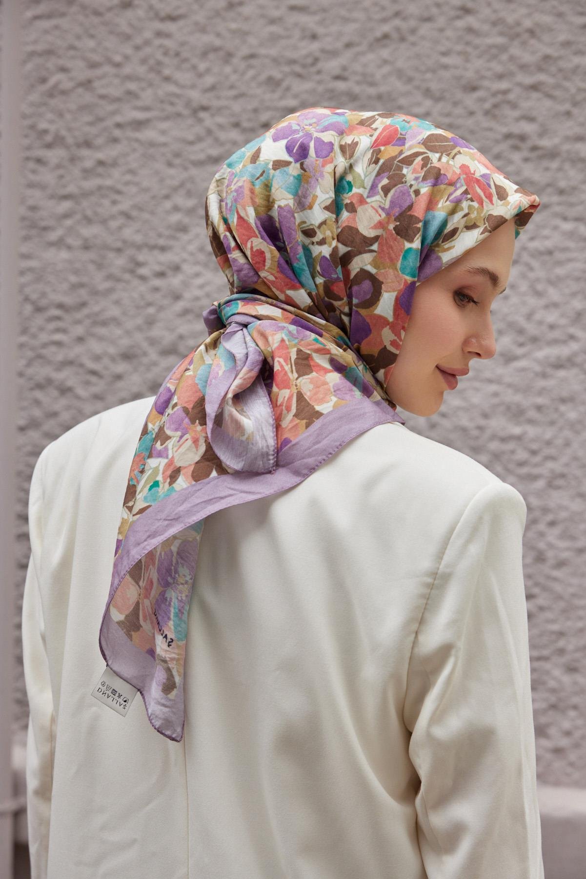 Şalland Baroq Desen Eşarp Soft LilaSALLANDBAROQEŞARP2000Şalland