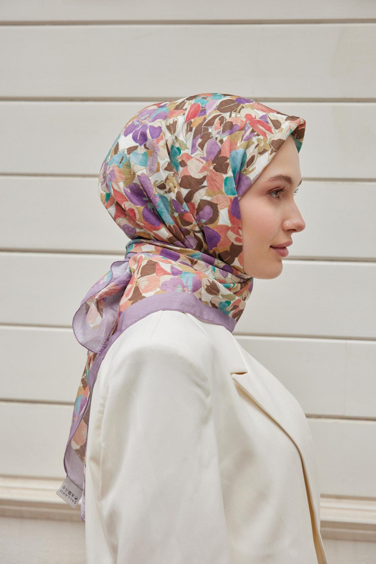 Şalland Baroq Desen Eşarp Soft LilaSALLANDBAROQEŞARP2000Şalland