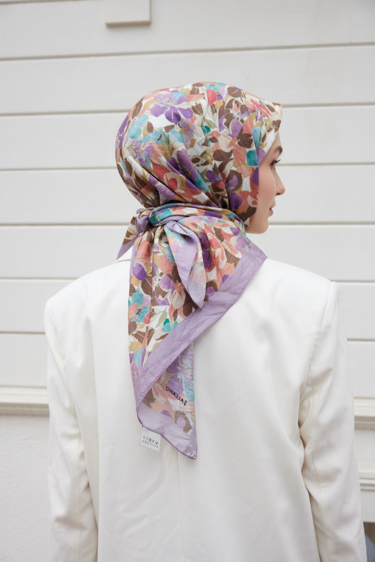 Şalland Baroq Desen Eşarp Soft LilaSALLANDBAROQEŞARP2000Şalland