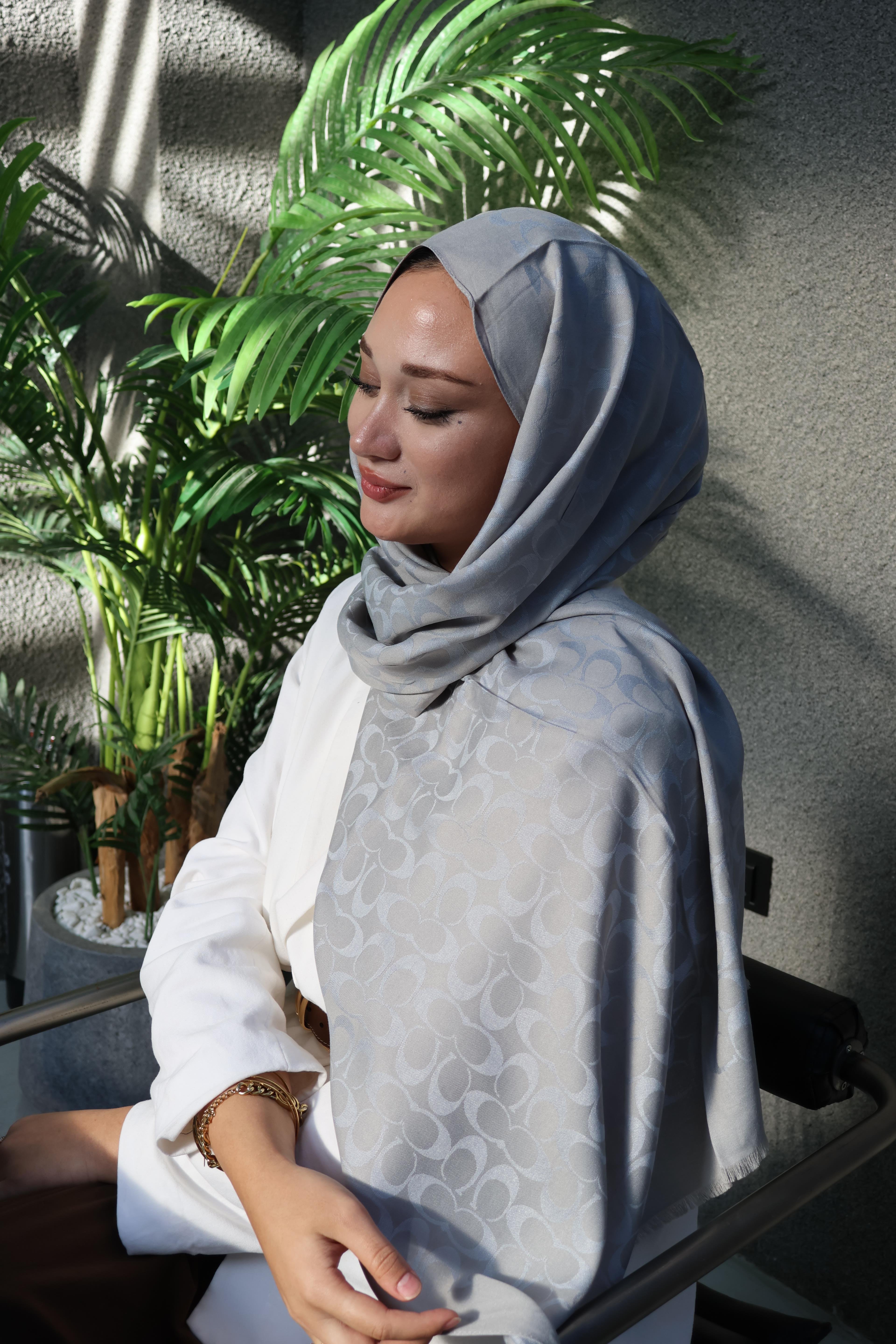 Şalland C Desen Yün Kaşmir Şal Açık GriCDSNYUNKASMIRSAL1000Şalland