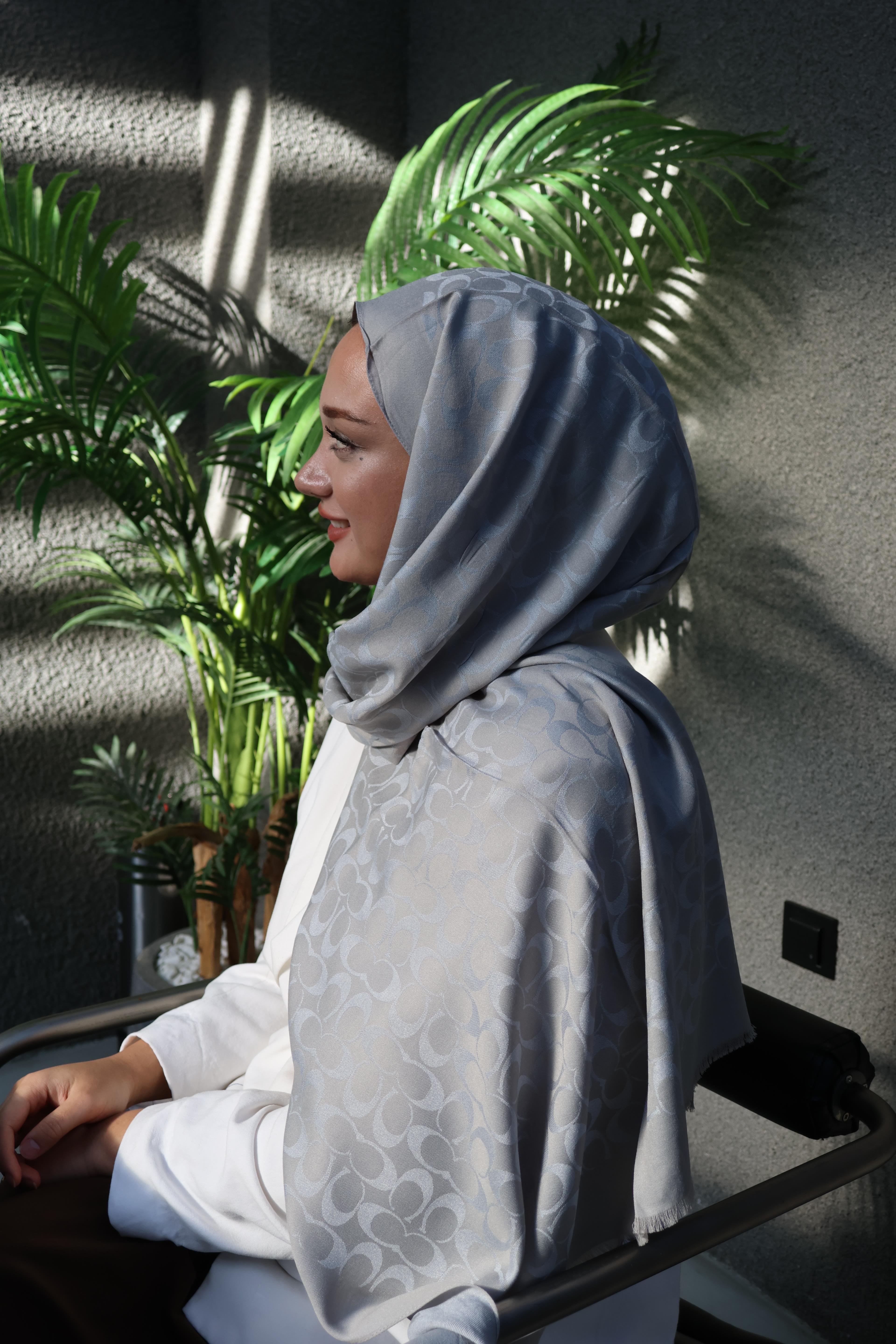 Şalland C Desen Yün Kaşmir Şal Açık GriCDSNYUNKASMIRSAL1000Şalland