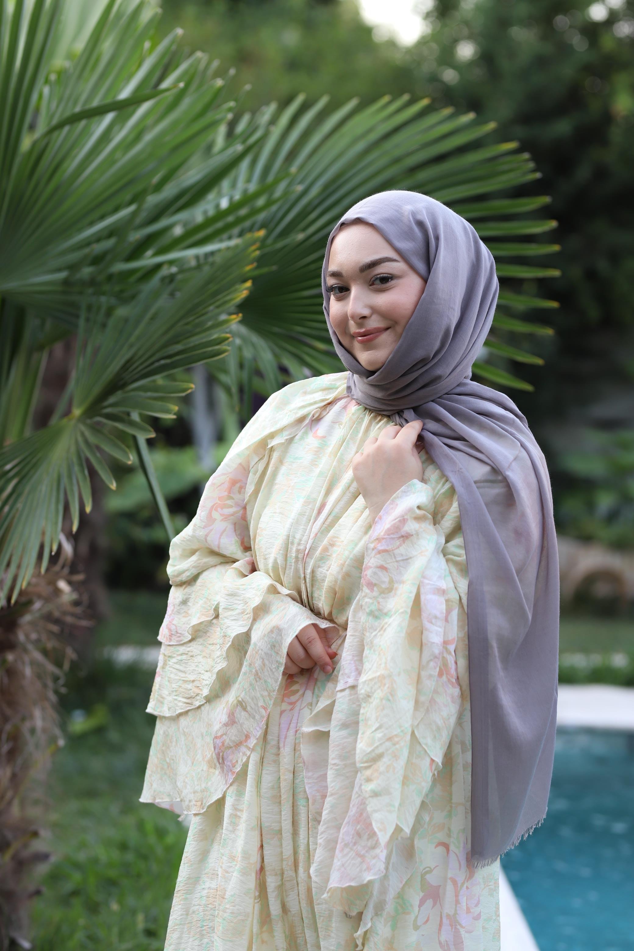 Şalland Dubai Serisi Şal Açık GriSALLANDDUBAISAL1003Şalland