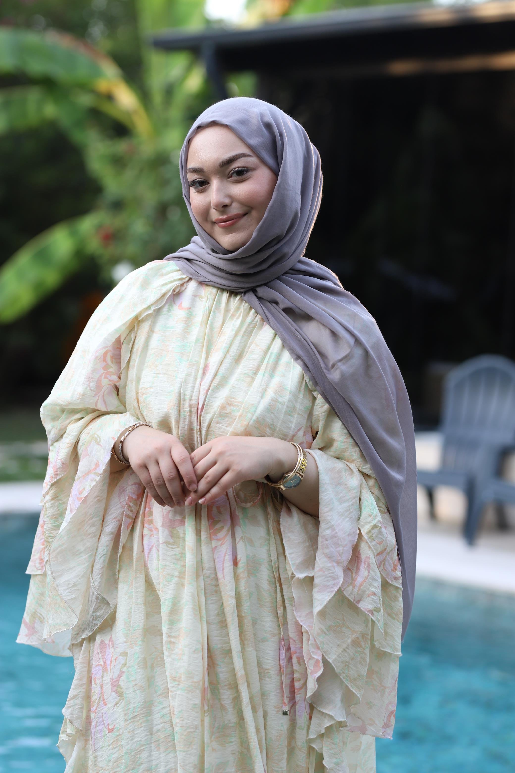 Şalland Dubai Serisi Şal Açık GriSALLANDDUBAISAL1003Şalland