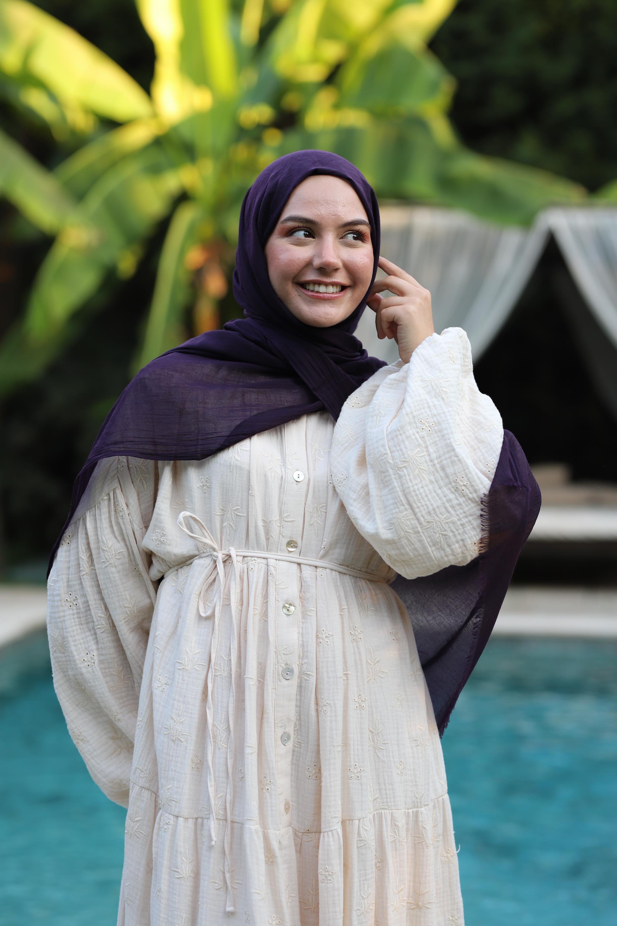Şalland Dubai Serisi Şal MürdümSALLANDDUBAISAL1002Şalland