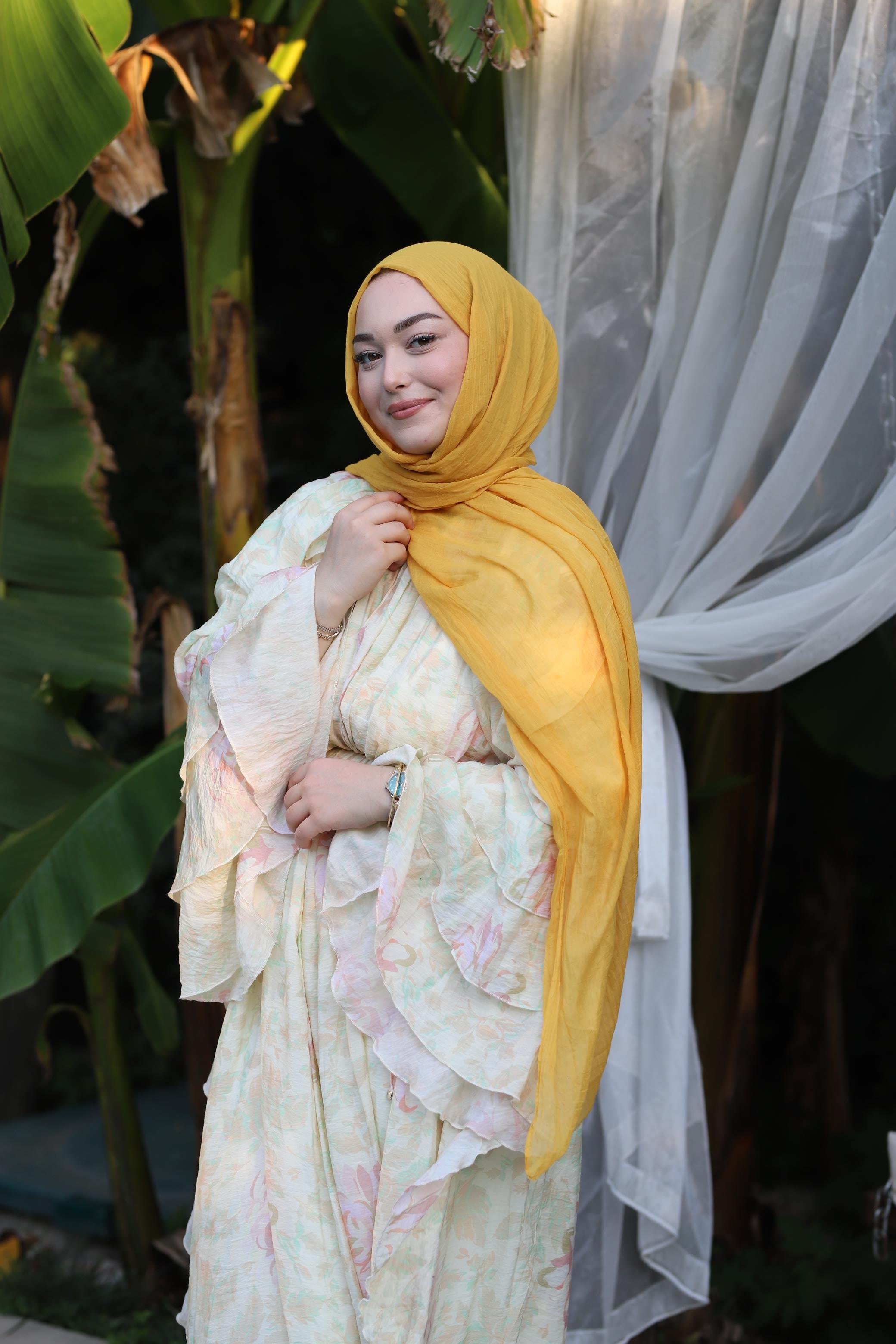 Şalland Dubai Serisi Şal Tatlı SarıSALLANDDUBAISAL1006Şalland