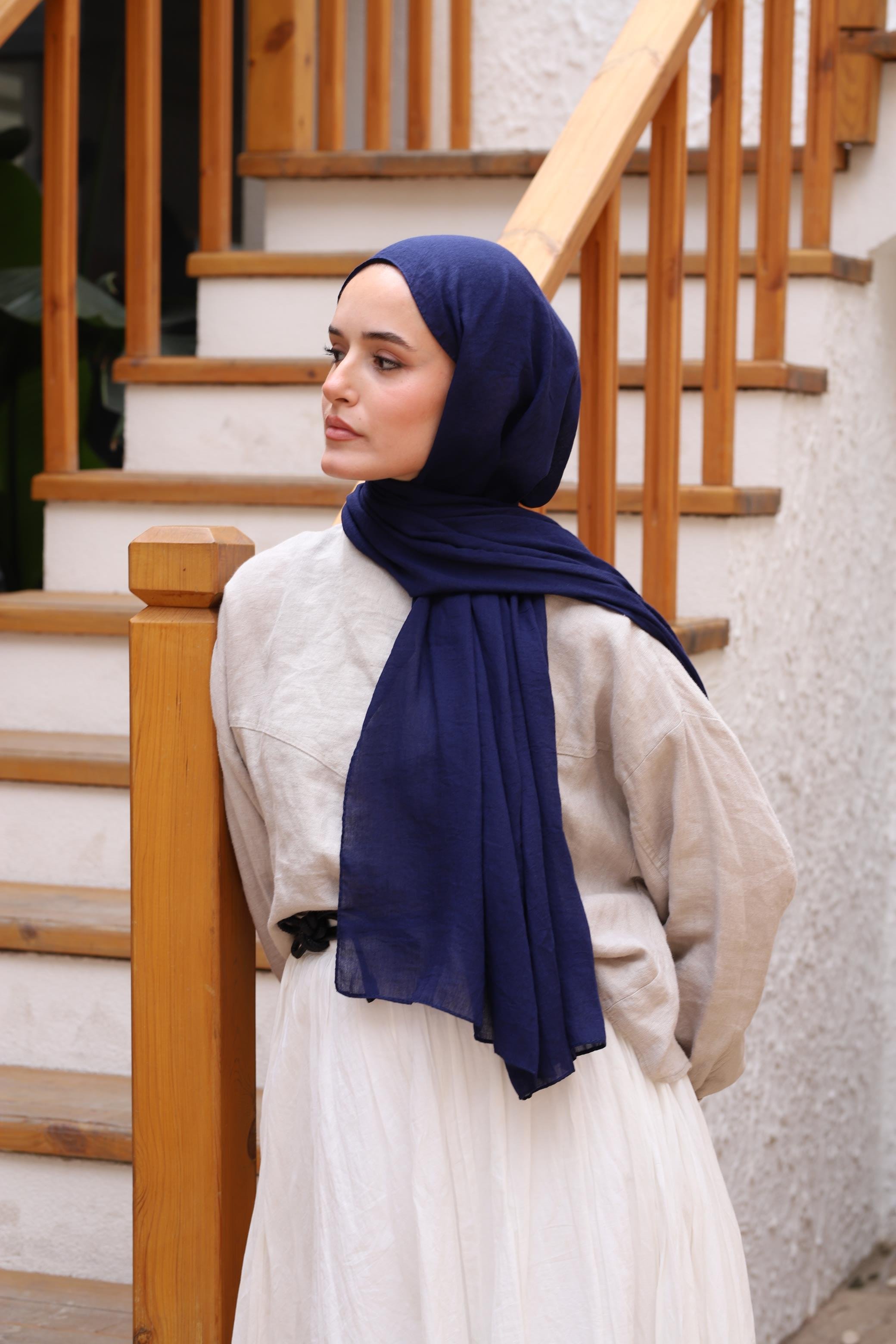 Şalland Kampüs Pamuk Şal LacivertSALLANDKAMPUSPSAL1000ŞALLAND