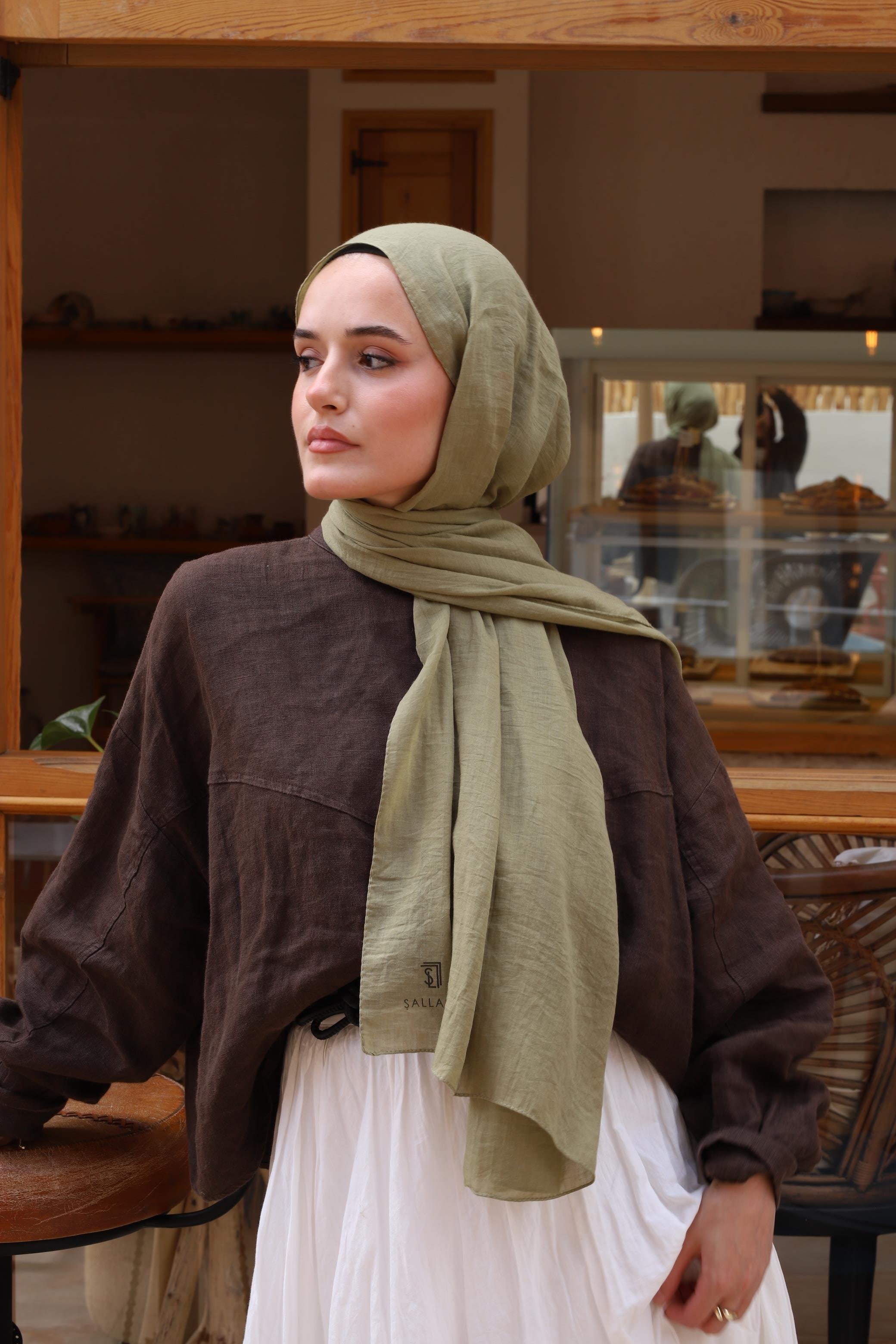 Şalland Kampüs Şal Yaprak YeşiliSALLANDKAMPUSPSAL1000ŞALLAND