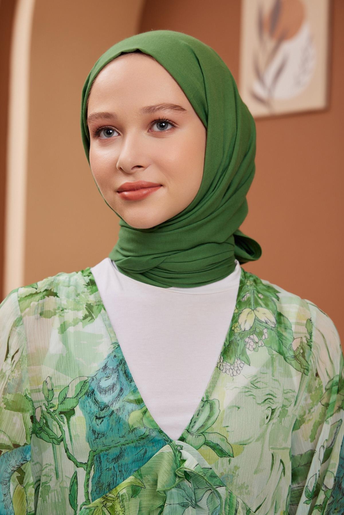 Şalland Naturel Pamuk Şal Çimen YeşiliSALLANDNATPAMSAL1000Şalland