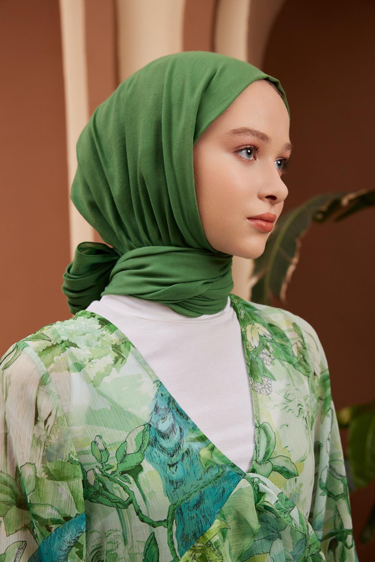 Şalland Naturel Pamuk Şal Çimen YeşiliSALLANDNATPAMSAL1000Şalland