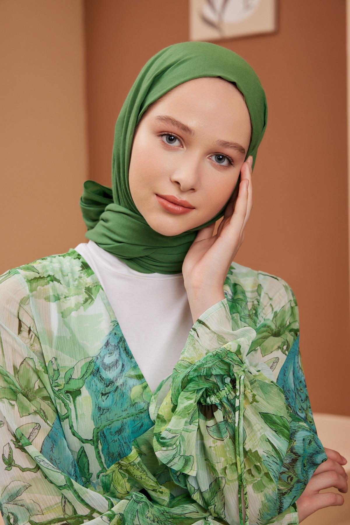 Şalland Naturel Pamuk Şal Çimen YeşiliSALLANDNATPAMSAL1000Şalland