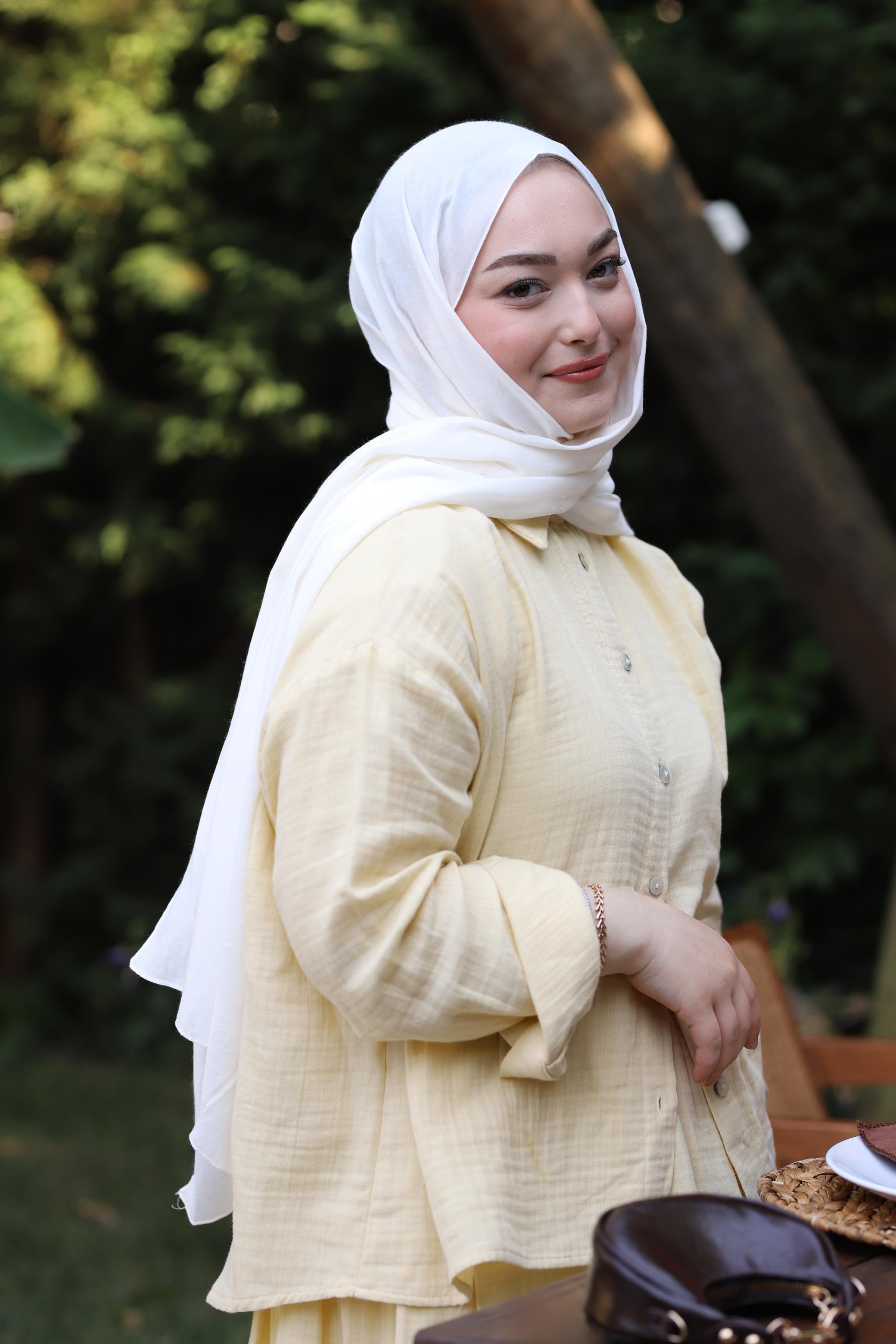 Şalland Naturel Pamuk Şal EkruSALLANDNATPAMSAL1013Şalland