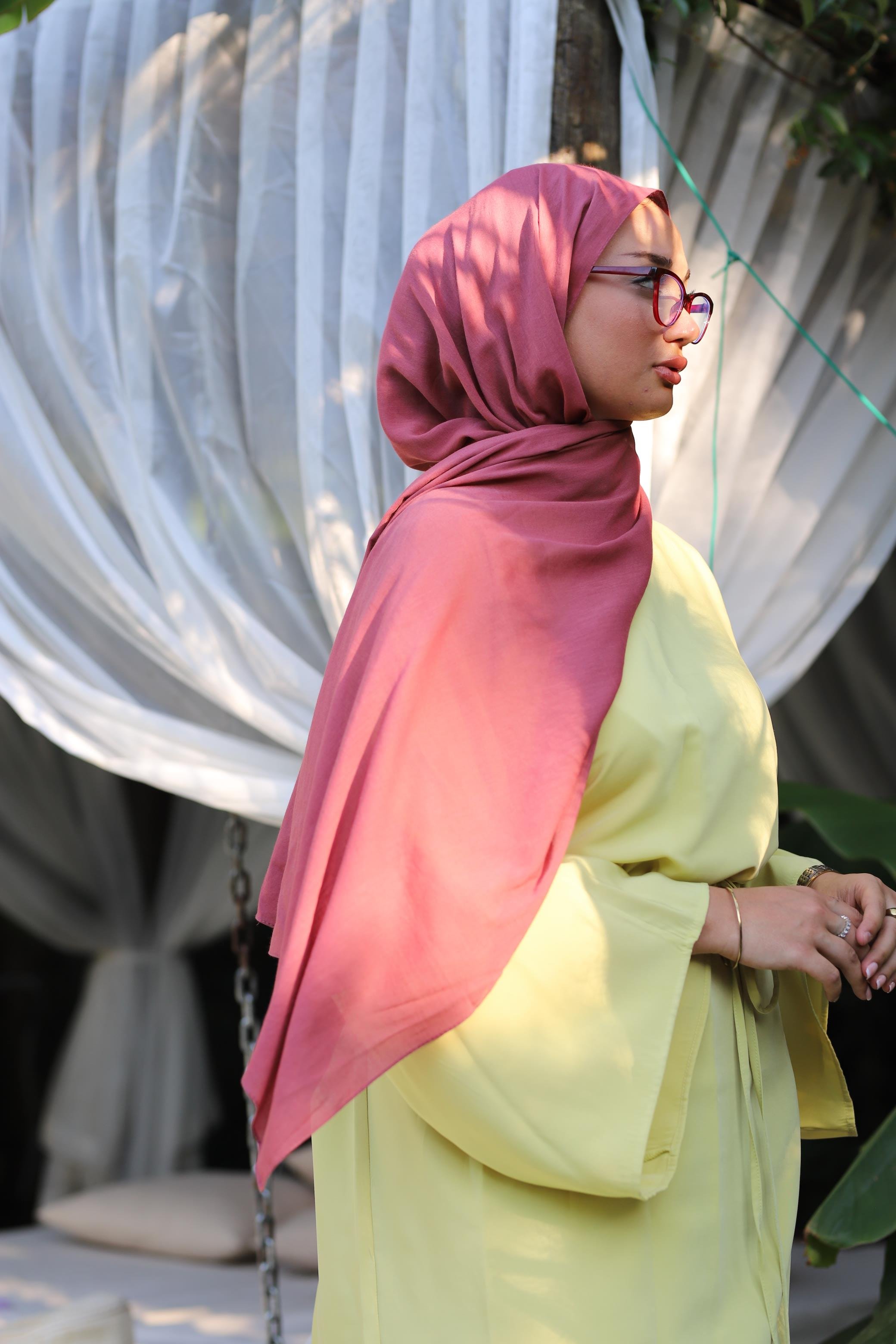 Şalland Naturel Pamuk Şal Gül PembeSALLANDNATPAMSAL1003Şalland