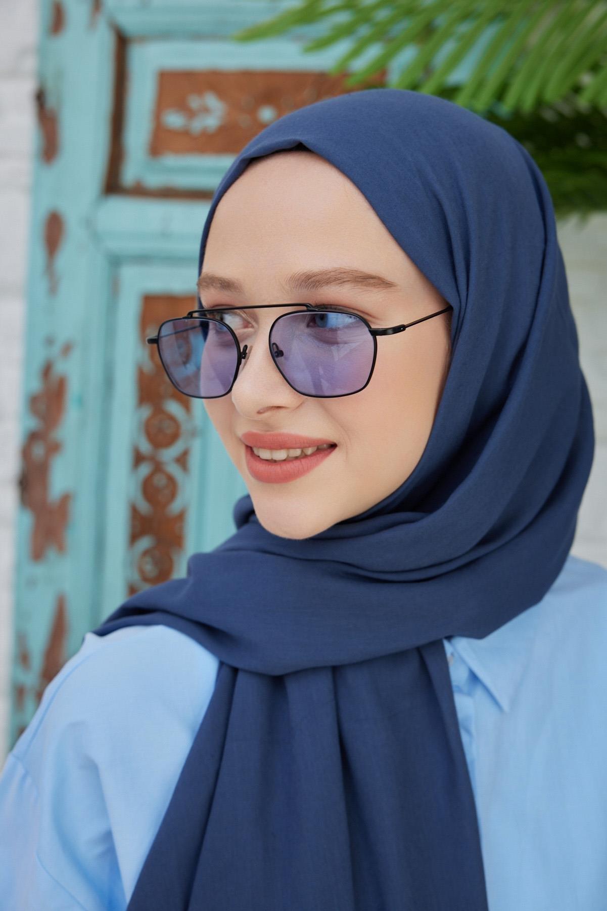 Şalland Naturel Pamuk Şal Kot MaviSALLANDNATPAMSAL1000Şalland