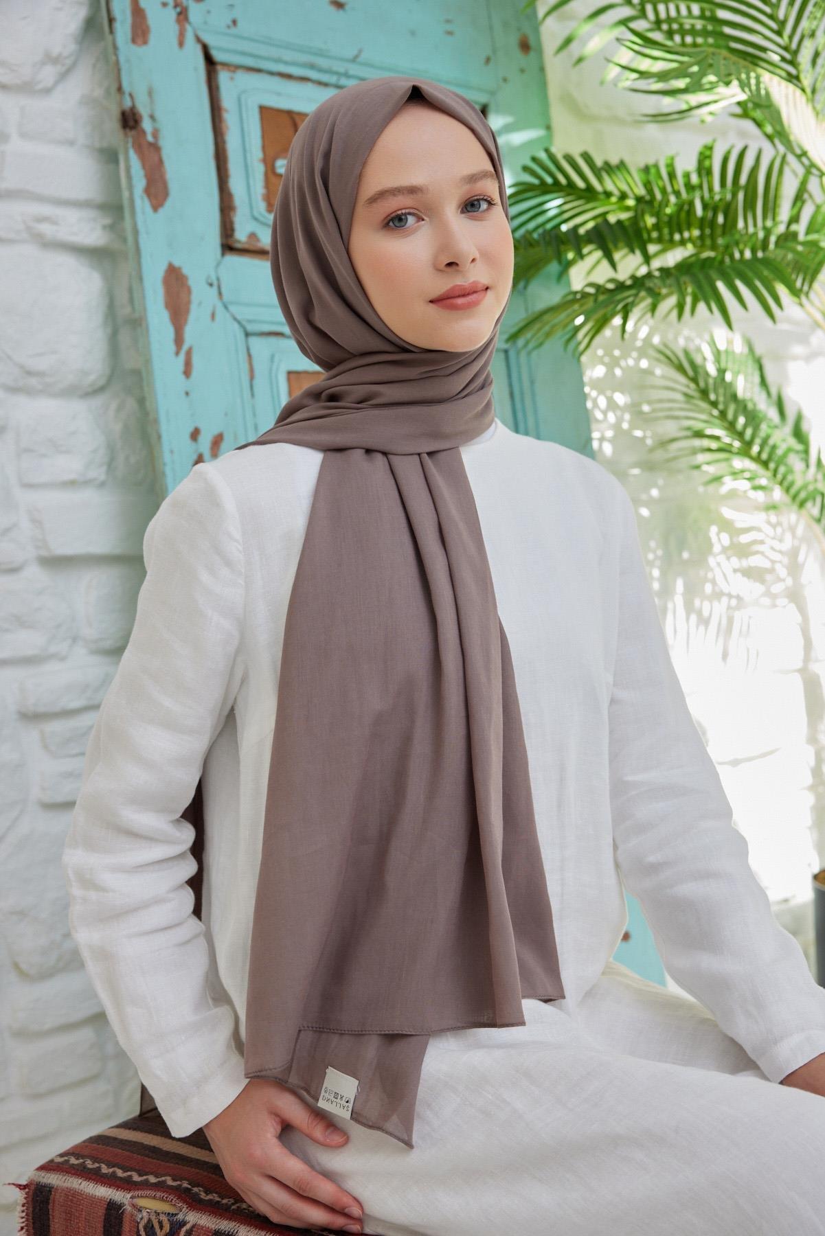 Şalland Naturel Pamuk Şal KülSALLANDNATPAMSAL1000Şalland