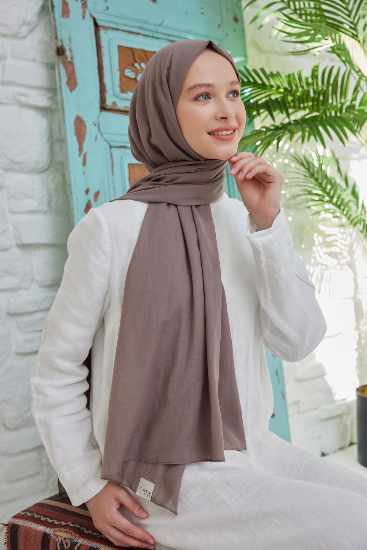 Şalland Naturel Pamuk Şal KülSALLANDNATPAMSAL1000Şalland