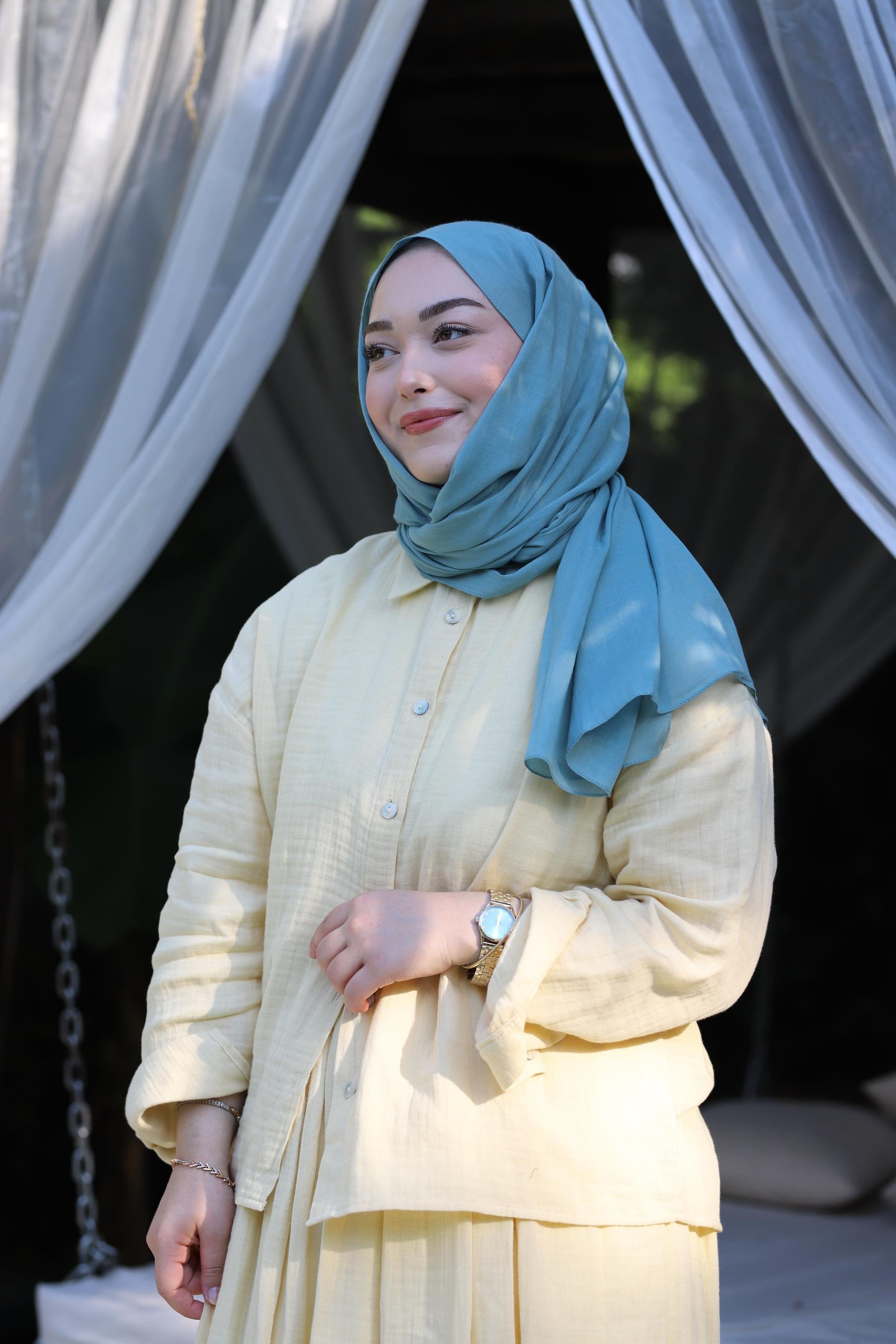 Şalland Naturel Pamuk Şal Soft MintSALLANDNATPAMSAL1008Şalland