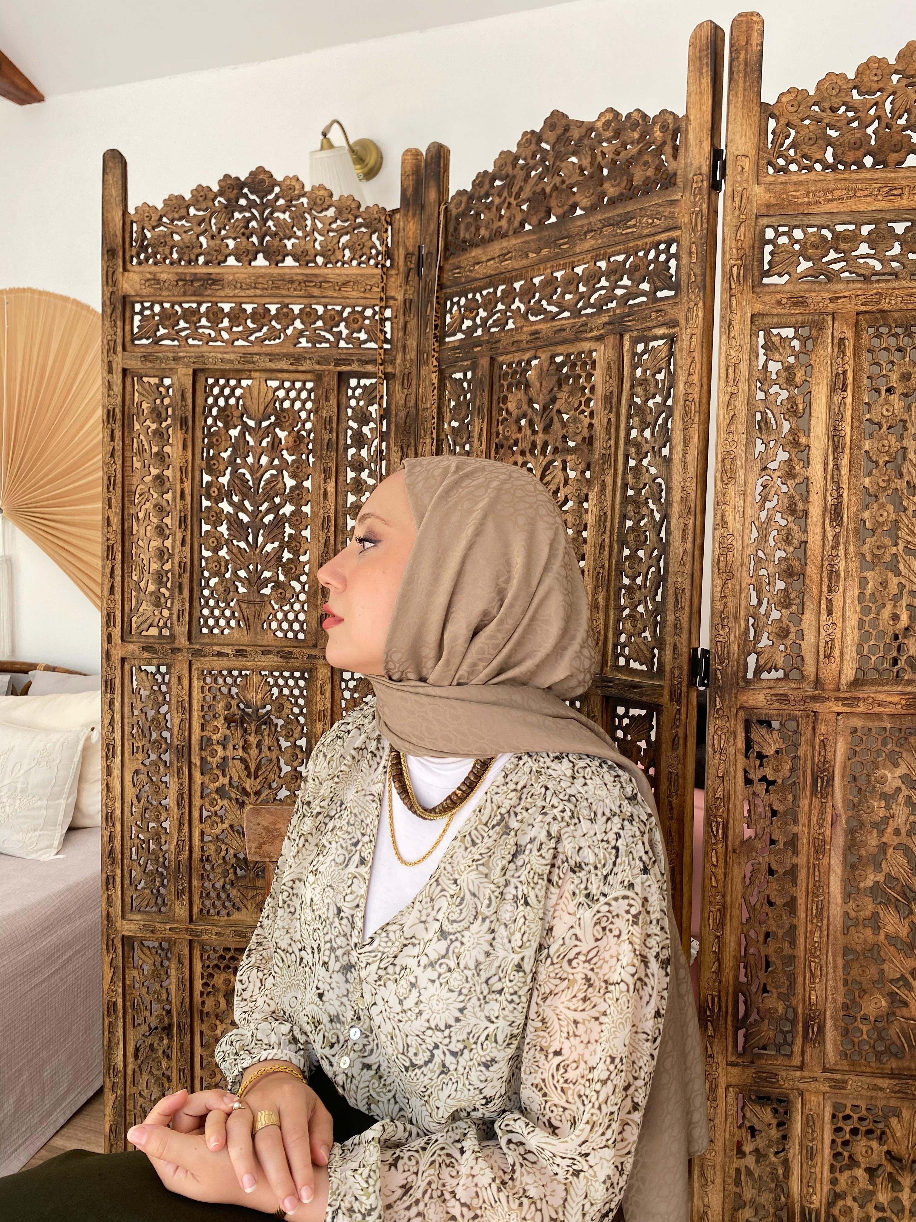 Şalland Pamuk Jakar Şal LatteSALLANDPAMUKJAKARSAL1000Şalland