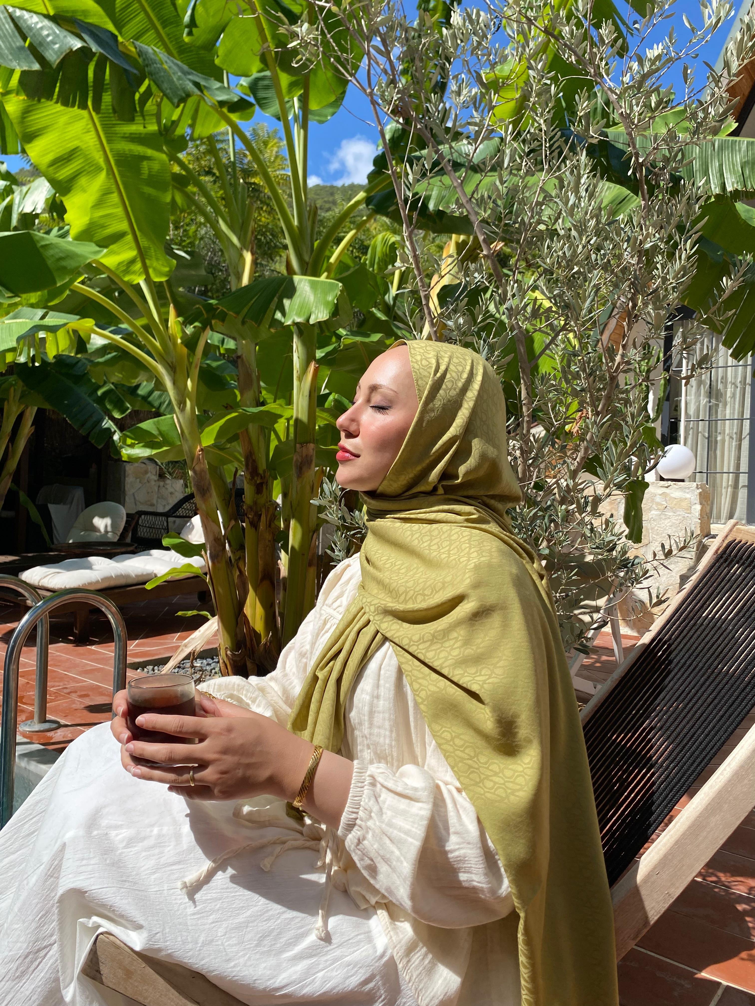 Şalland Pamuk Jakar Şal Zeytin YeşiliSALLANDPAMUKJAKARSAL1000Şalland