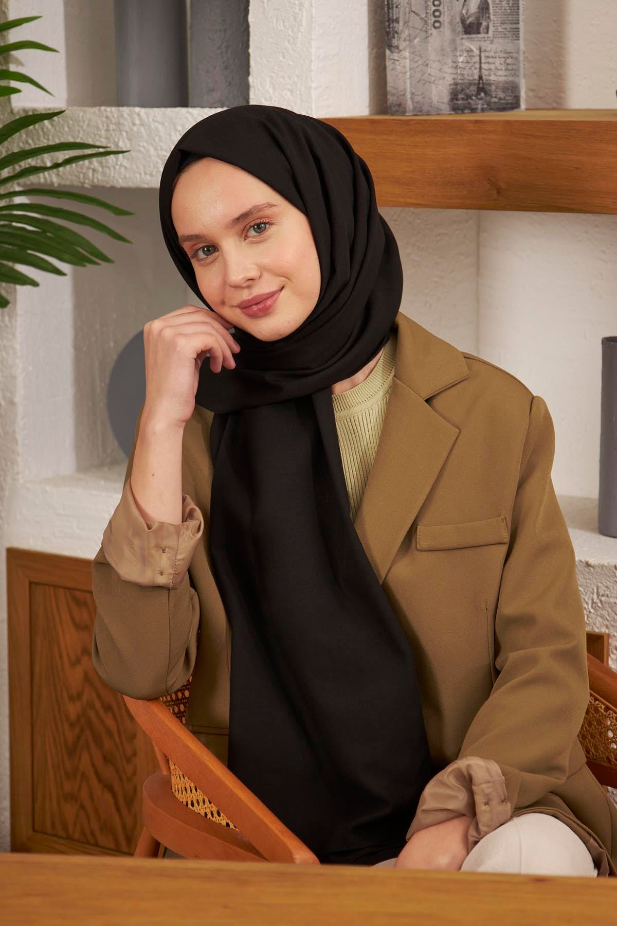 Şalland Pamuklu Şal Siyahpamuk0033Şalland